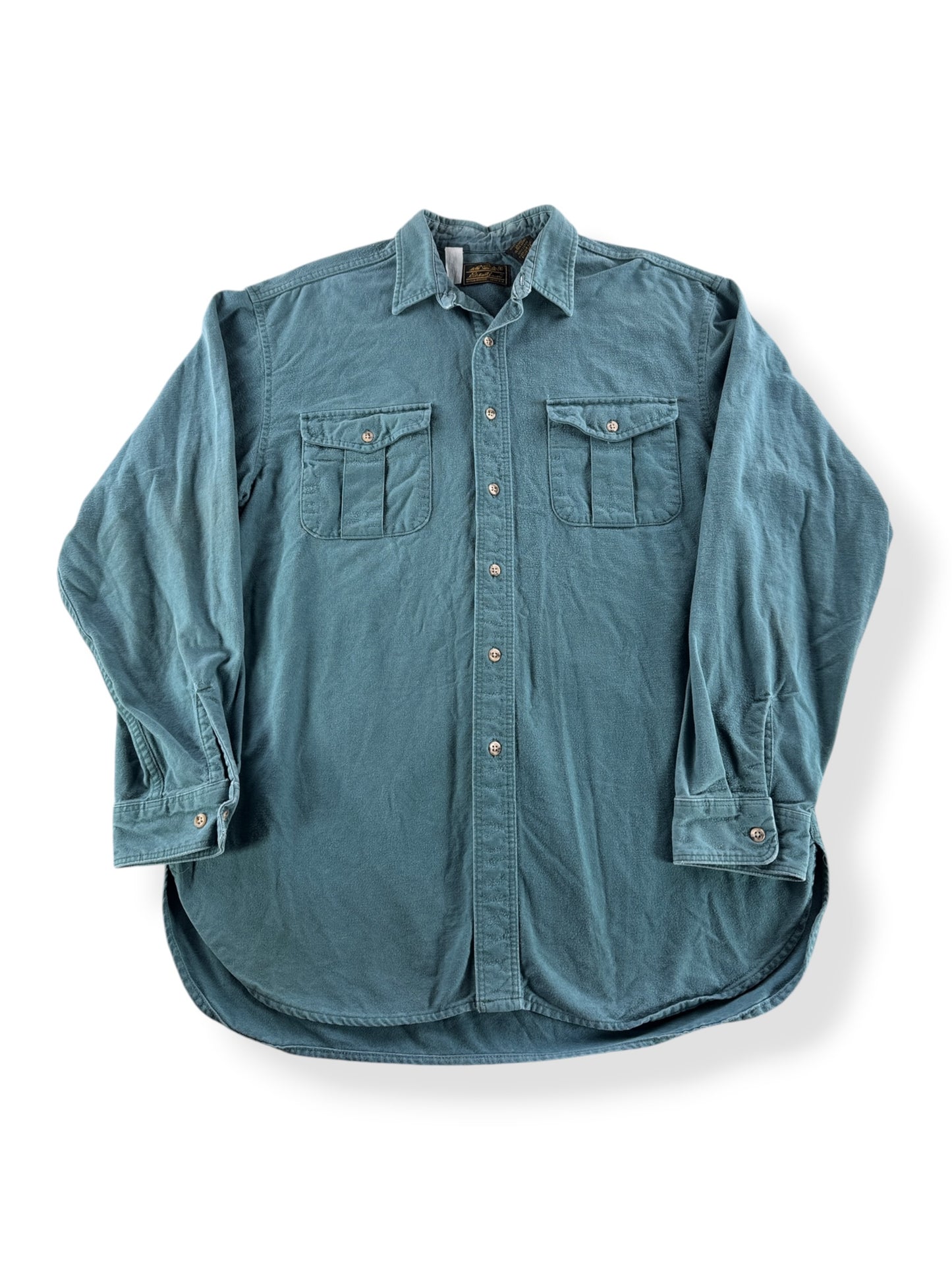 Front of Vintage 80's Eddie Bauer Chamois Shirt SZ XL