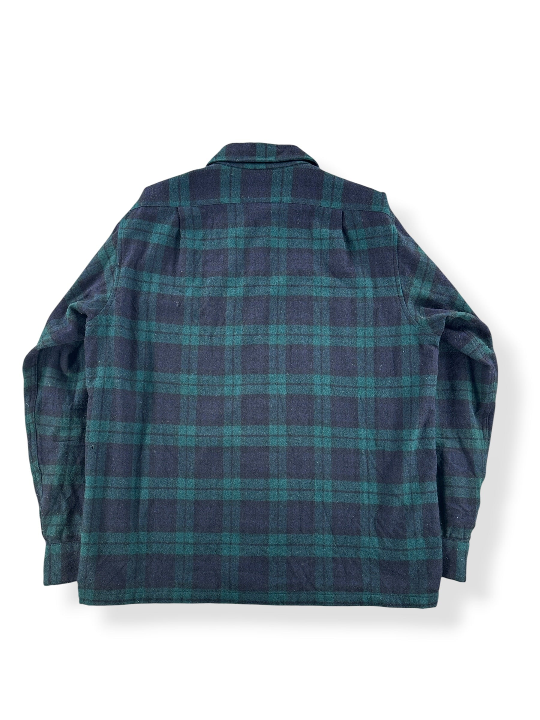 Back of Vintage 60s/70s Era Pendleton Board Shirt SZ L