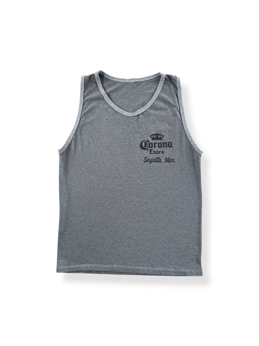 Front of Vintage Corona Extra Tank Top SZ XS