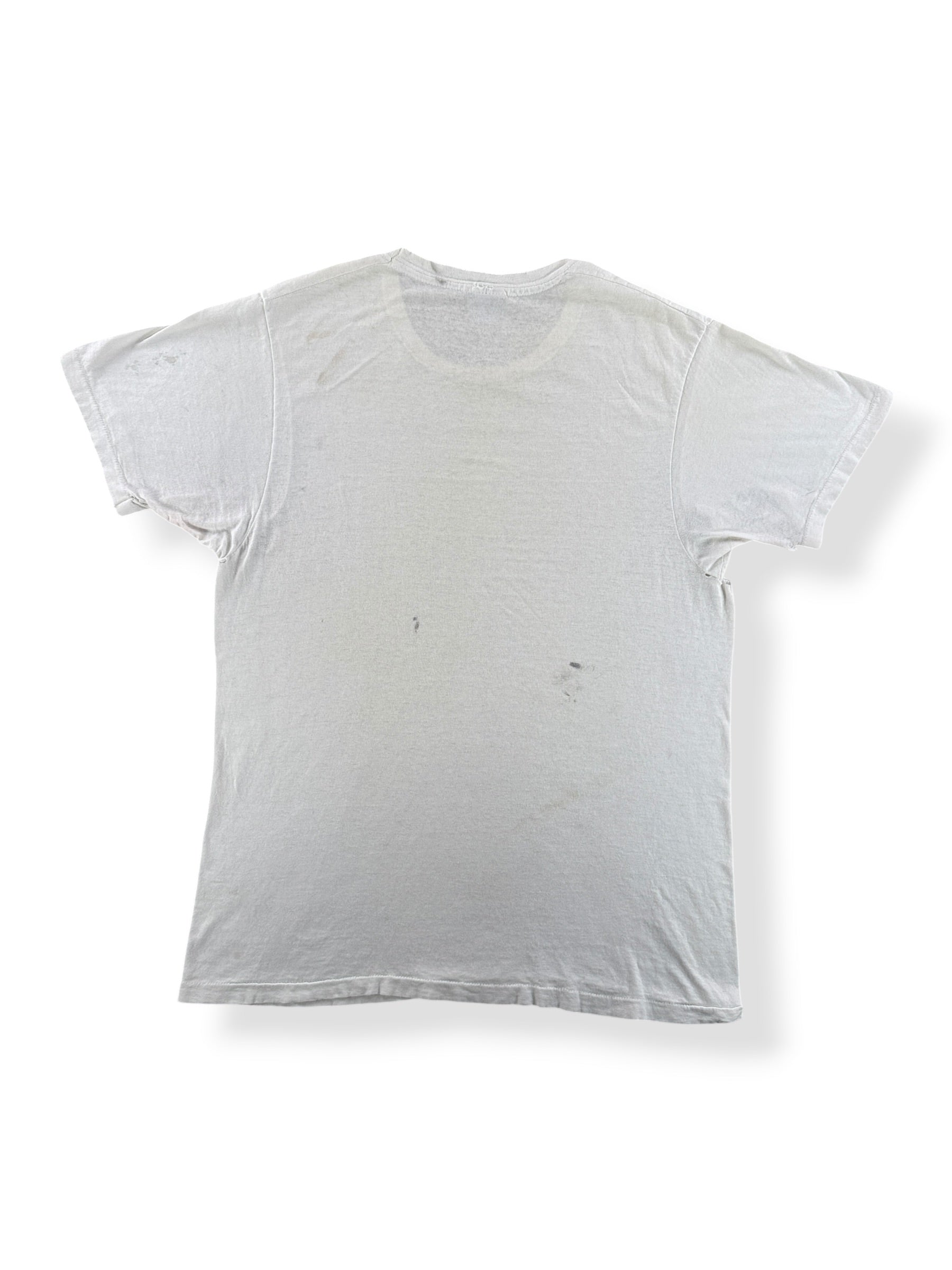 Back of Vintage Hanes Blank Thrasher Tee SZ L (Fits M/L)