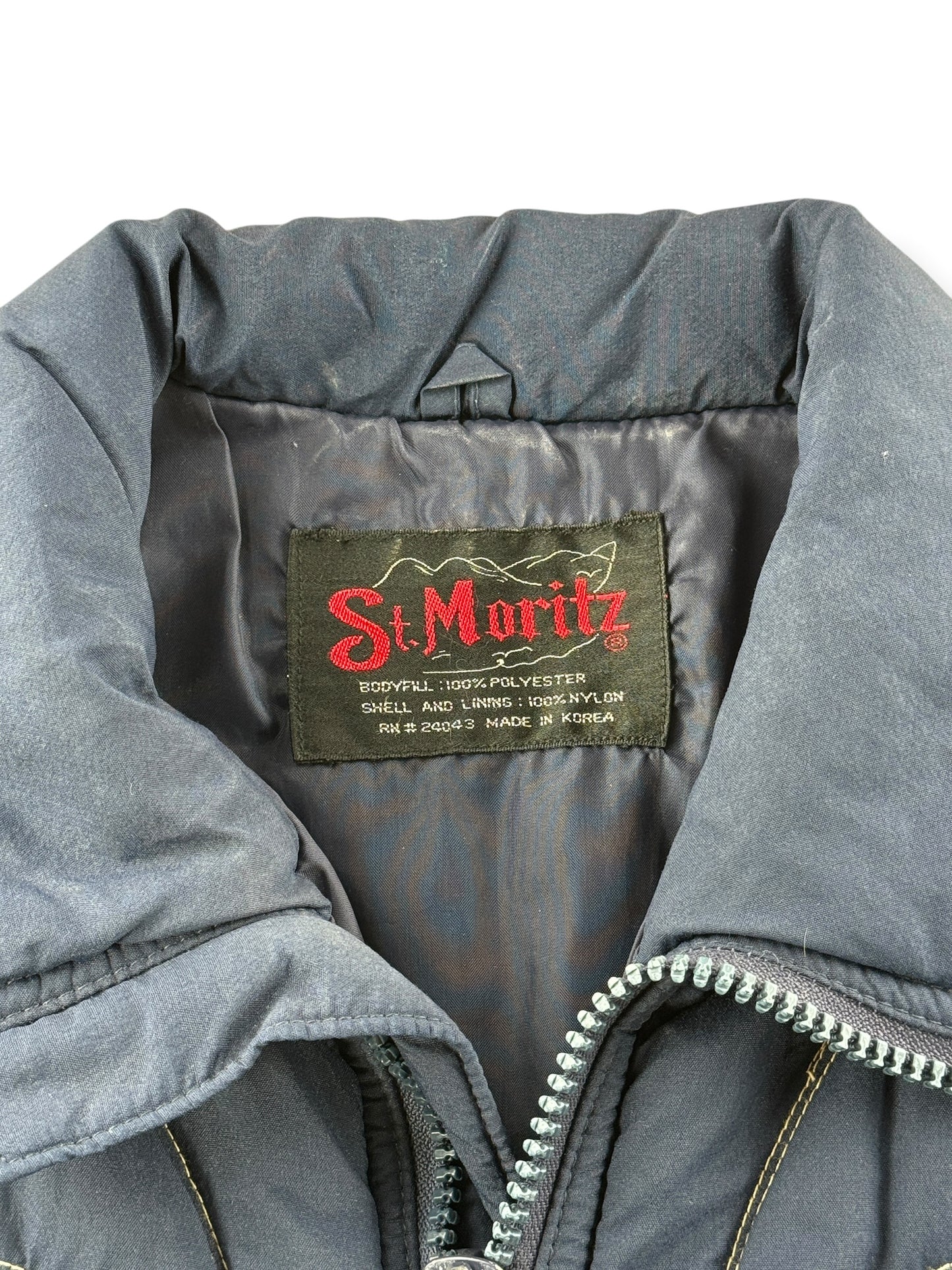 Tag on Vintage St. Moritz Winter Vest SZ L (Fits M)