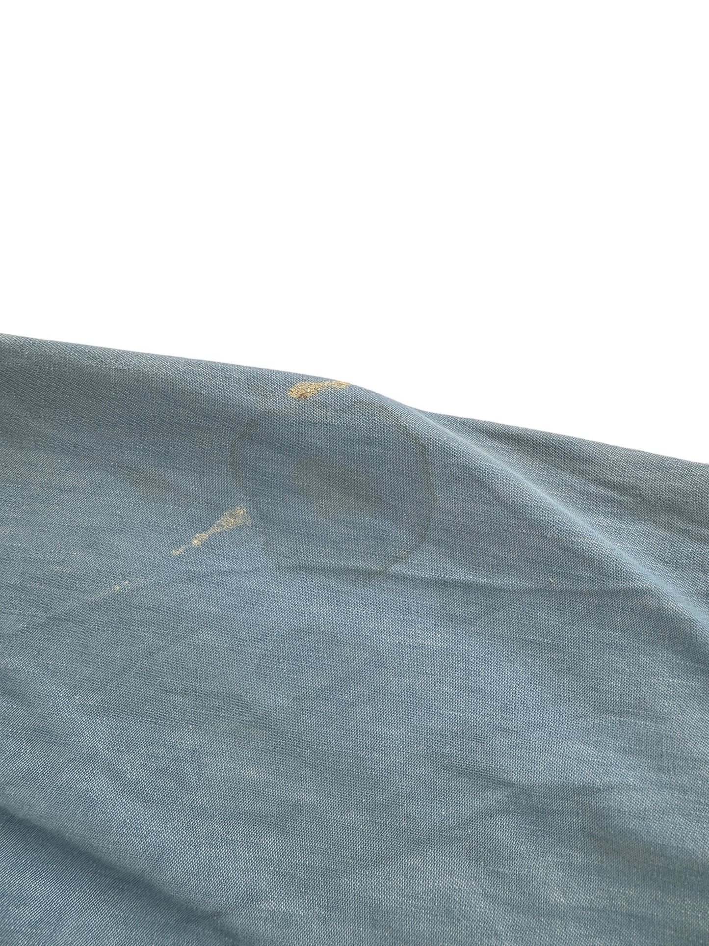Stain on Vintage 50s Chambray Bomber Style Jacket SZ S