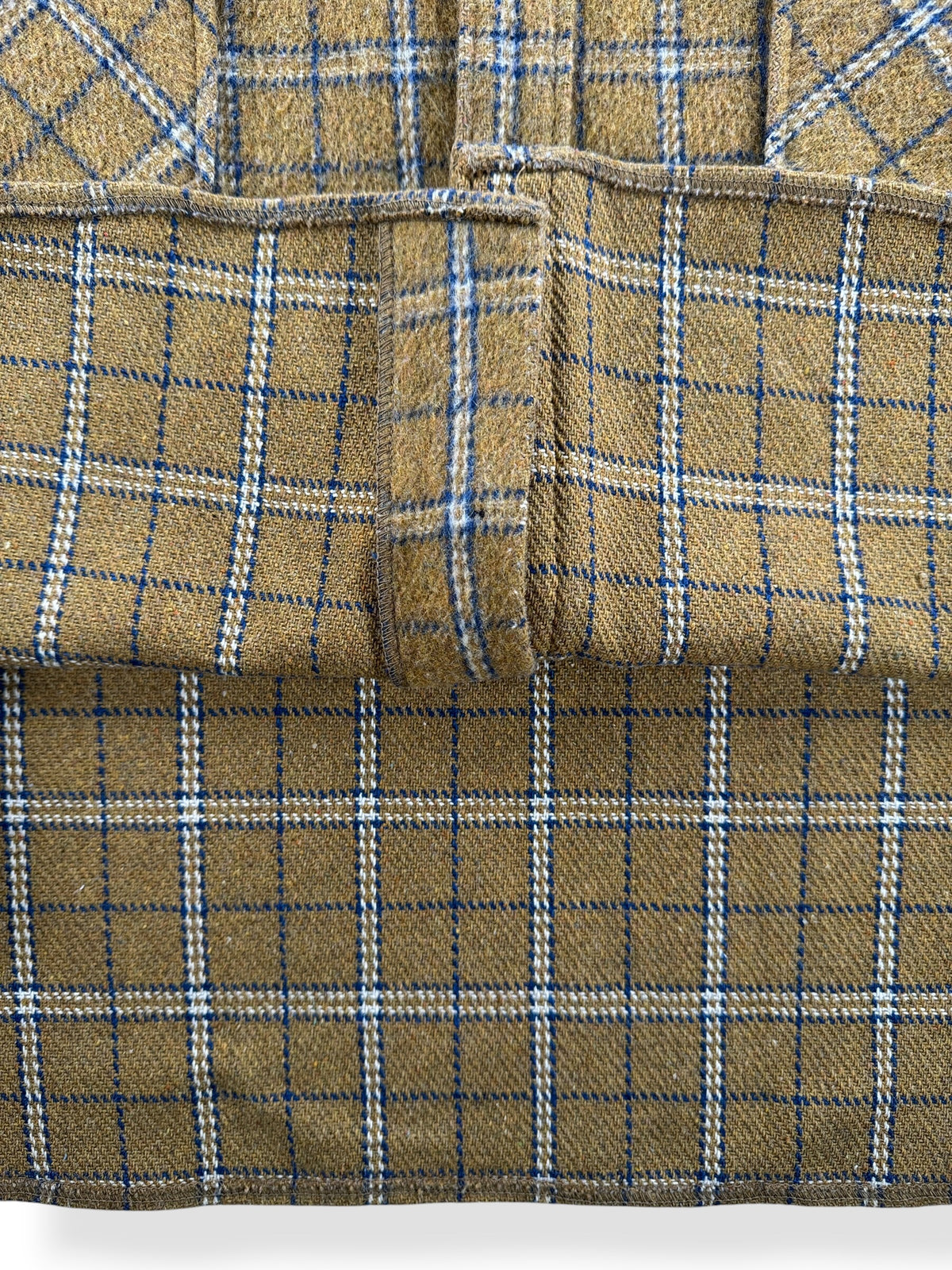 Inside of Vintage 70s CPO Wool Flannel SZ M