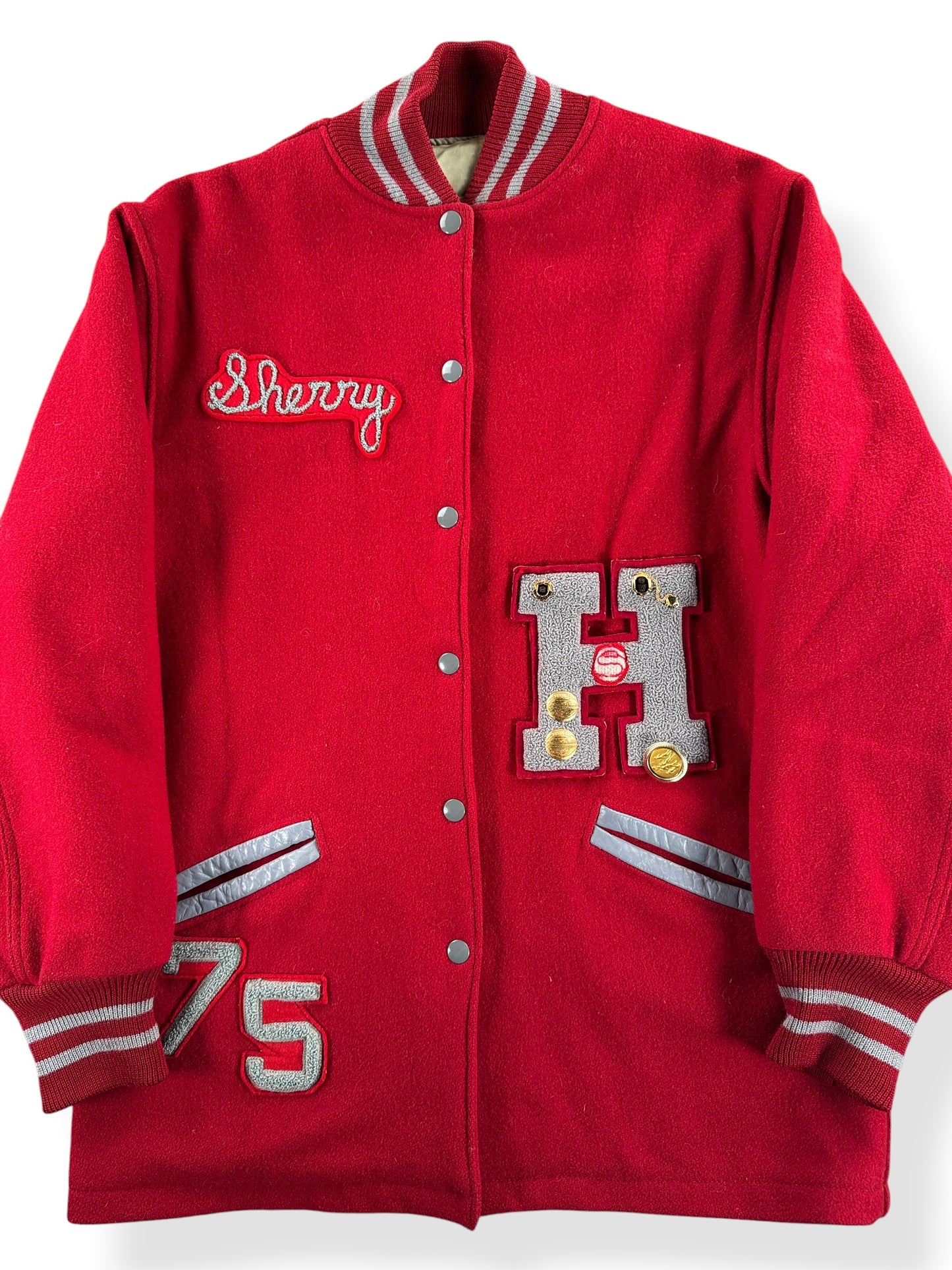 Vintage '75 Sherry Varsity Jacket SZ 38