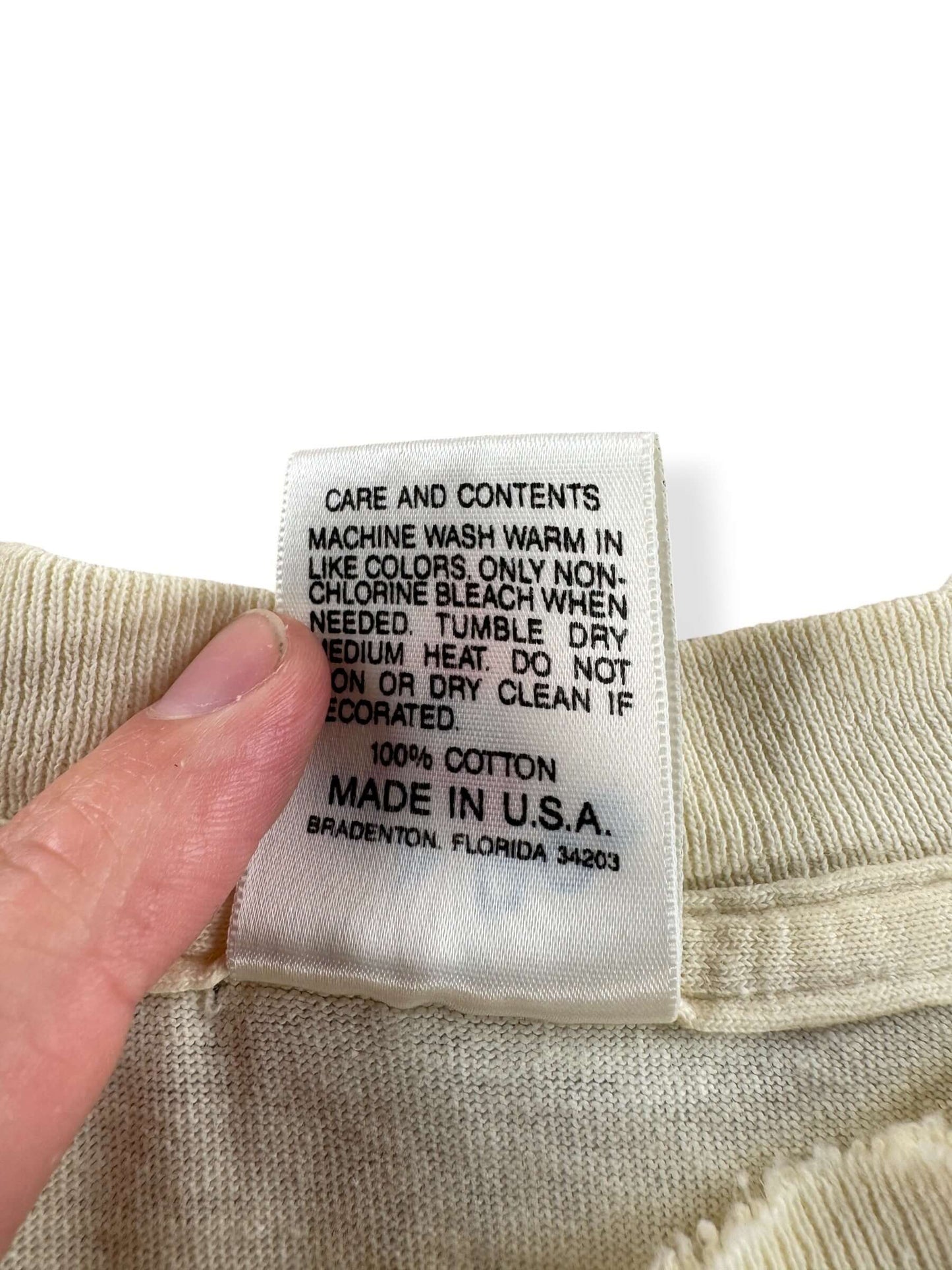 Tag on Vintage F-117A Now You See It Now You Don't Tee SZ L