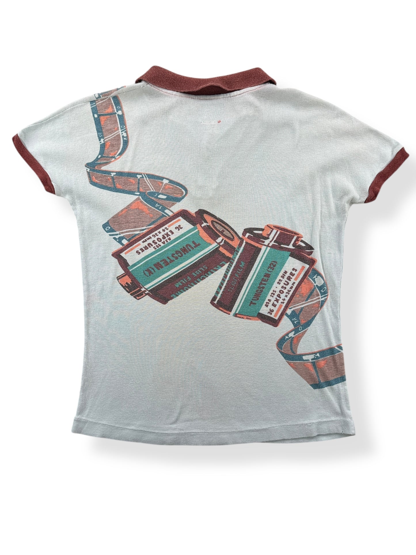 Back of Vintage 70s Play Tops by Milea Sinclair Photographer Top SZ S