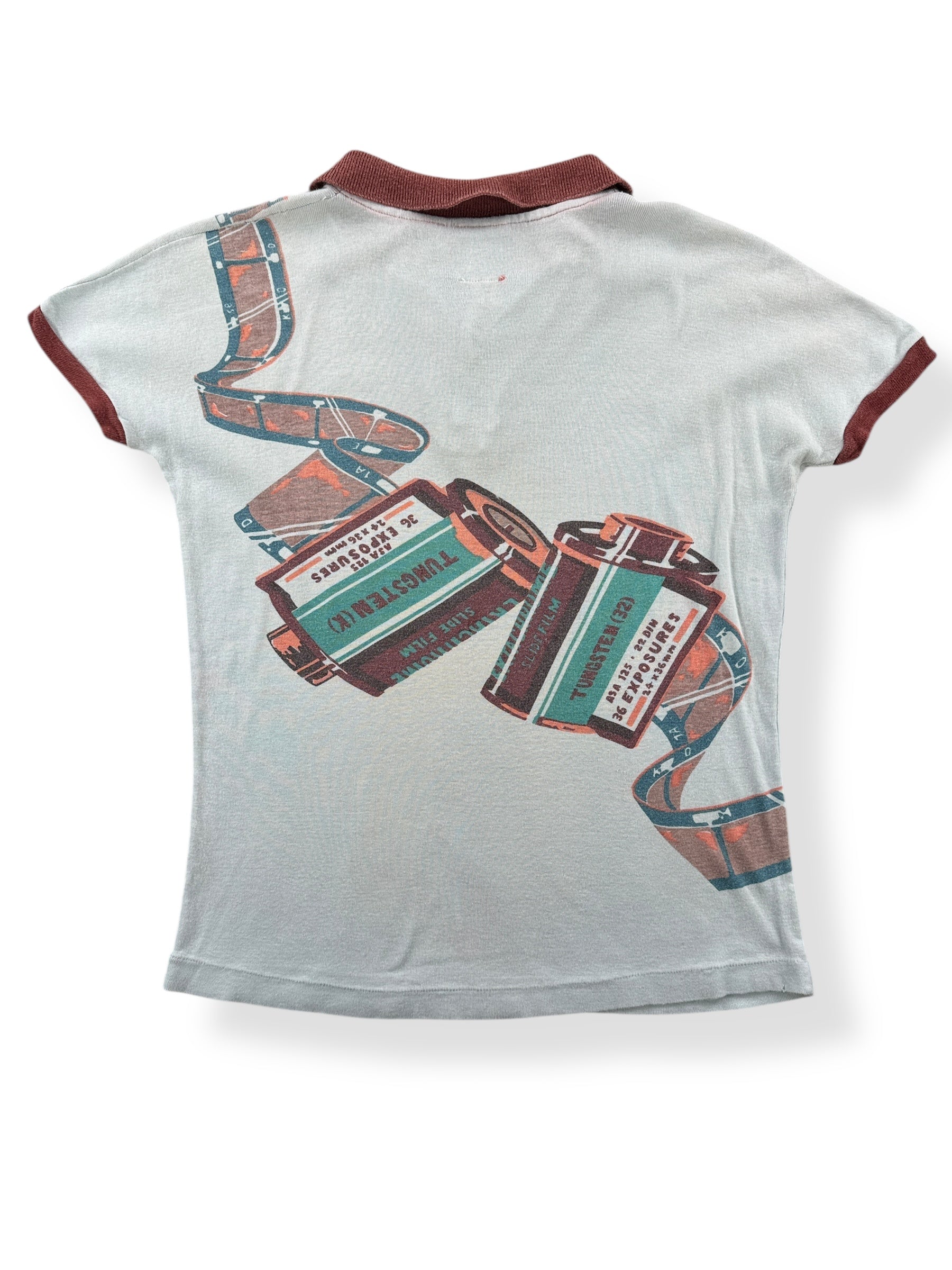 Back of Vintage 70s Play Tops by Milea Sinclair Photographer Top SZ S