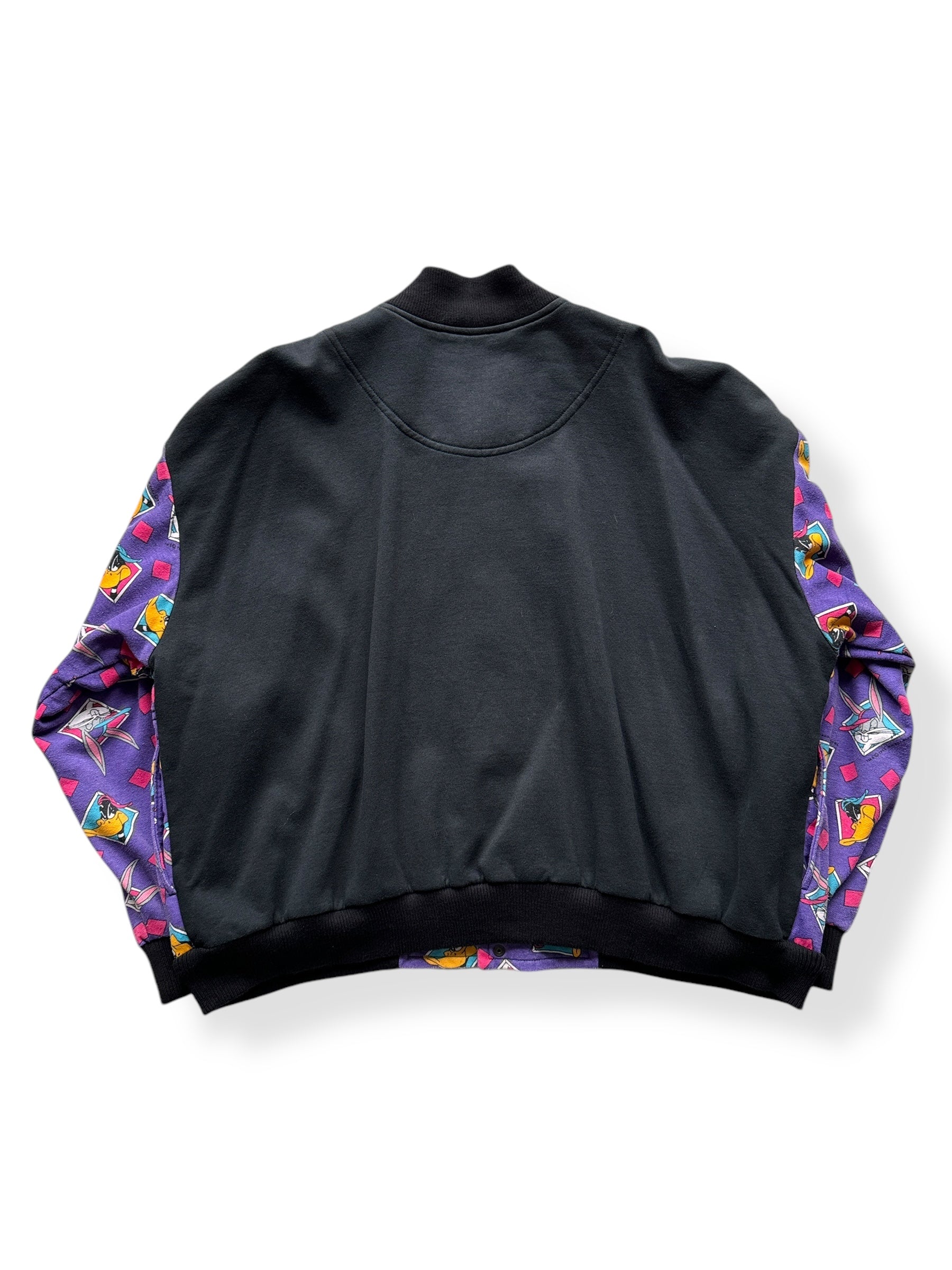 Back of Vintage Looney Tunes Bomber SZ XXL