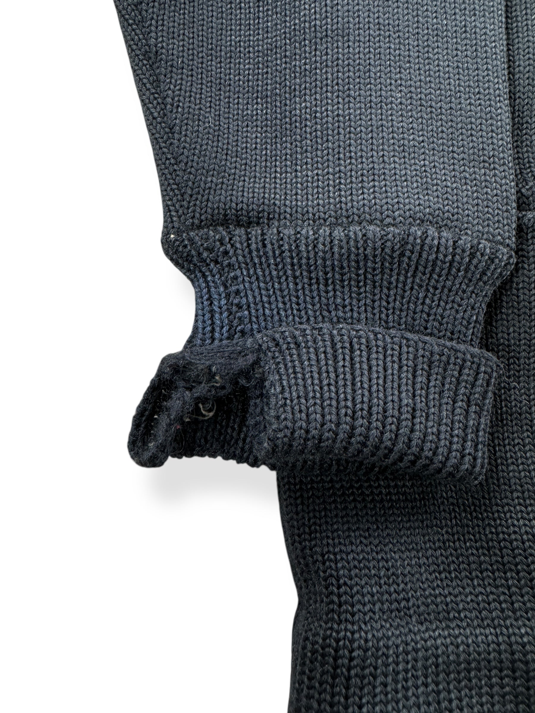 Wear on Cuff of Vintage Lynden Lyncs 1966 Varsity Sweater SZ XS