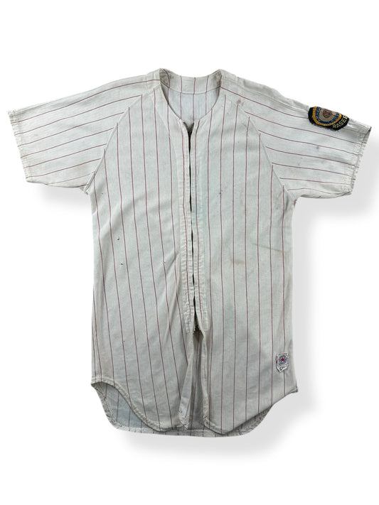 Front of Vintage Athletic Supply American Legion Baseball Jersey SZ M