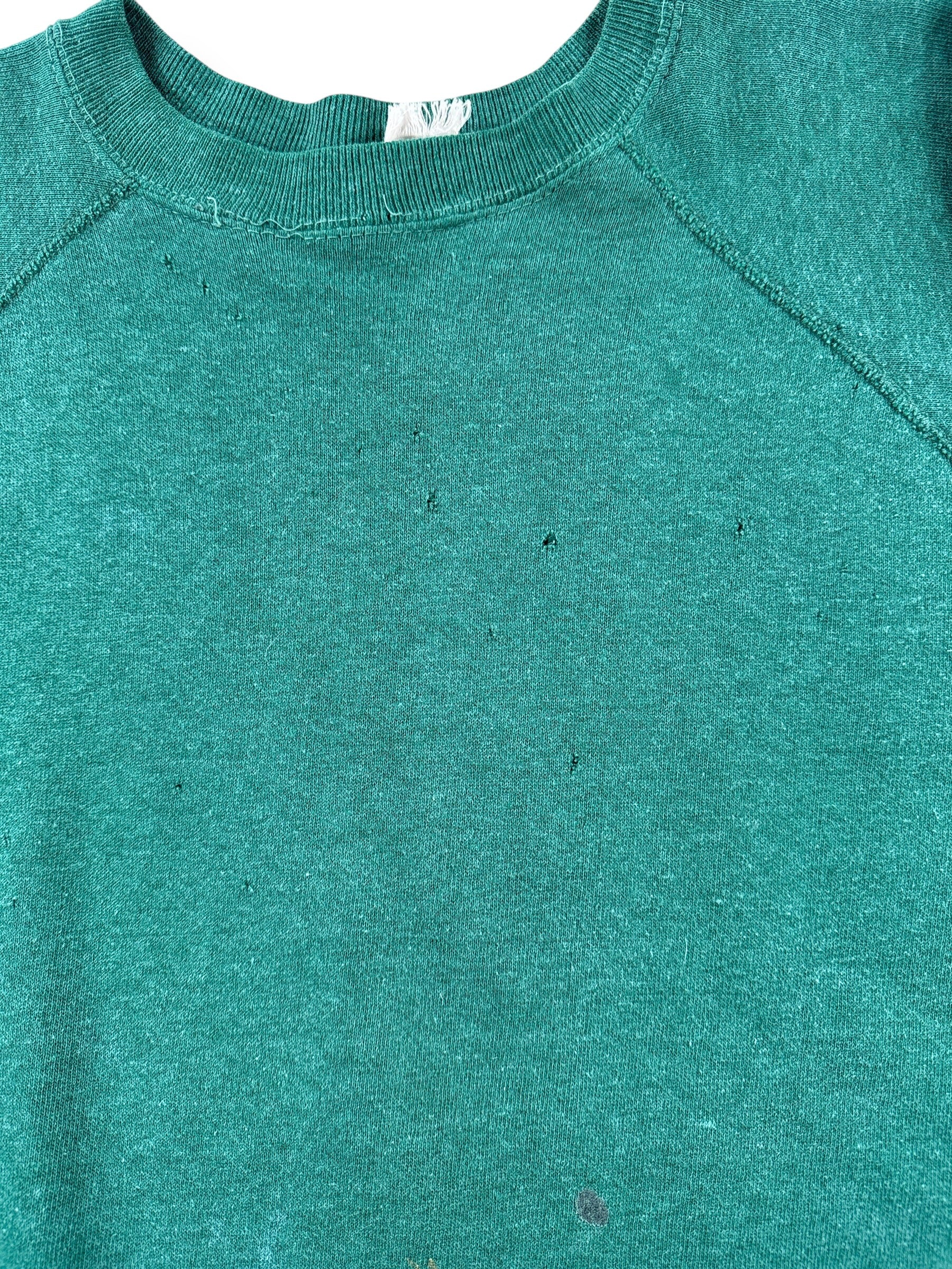 Damage on Vintage Czech Republic Motocross Crewneck SZ L