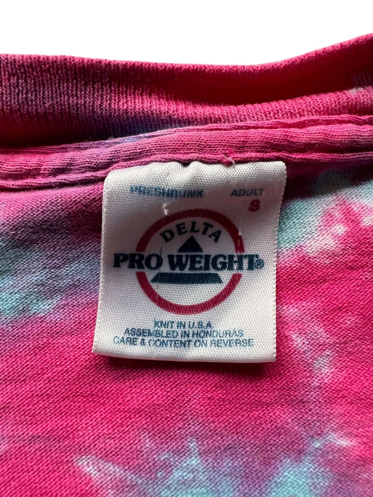 tag on Vintage Cherry Garcia Tie-Dye Tee SZ S