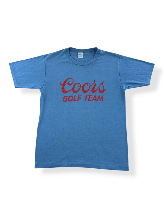 Front of Vintage Coors Golf Team Tee SZ S