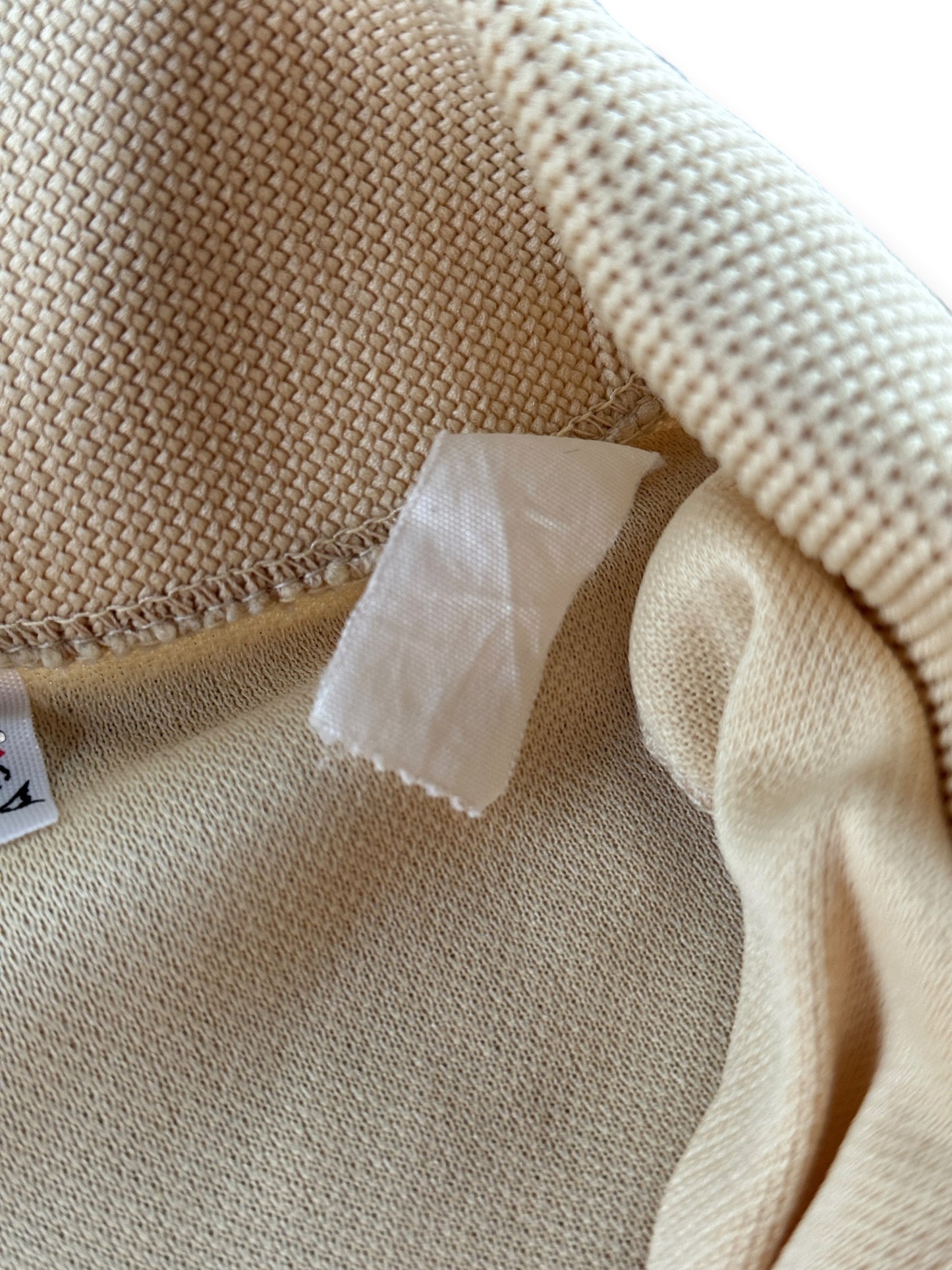 Second tag on Vintage Edwards Polyester Polo Shirt SZ M