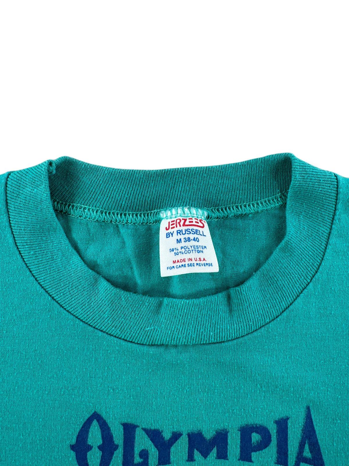 Collar on Vintage Olympia Mini Cooper Meet Tee SZ M