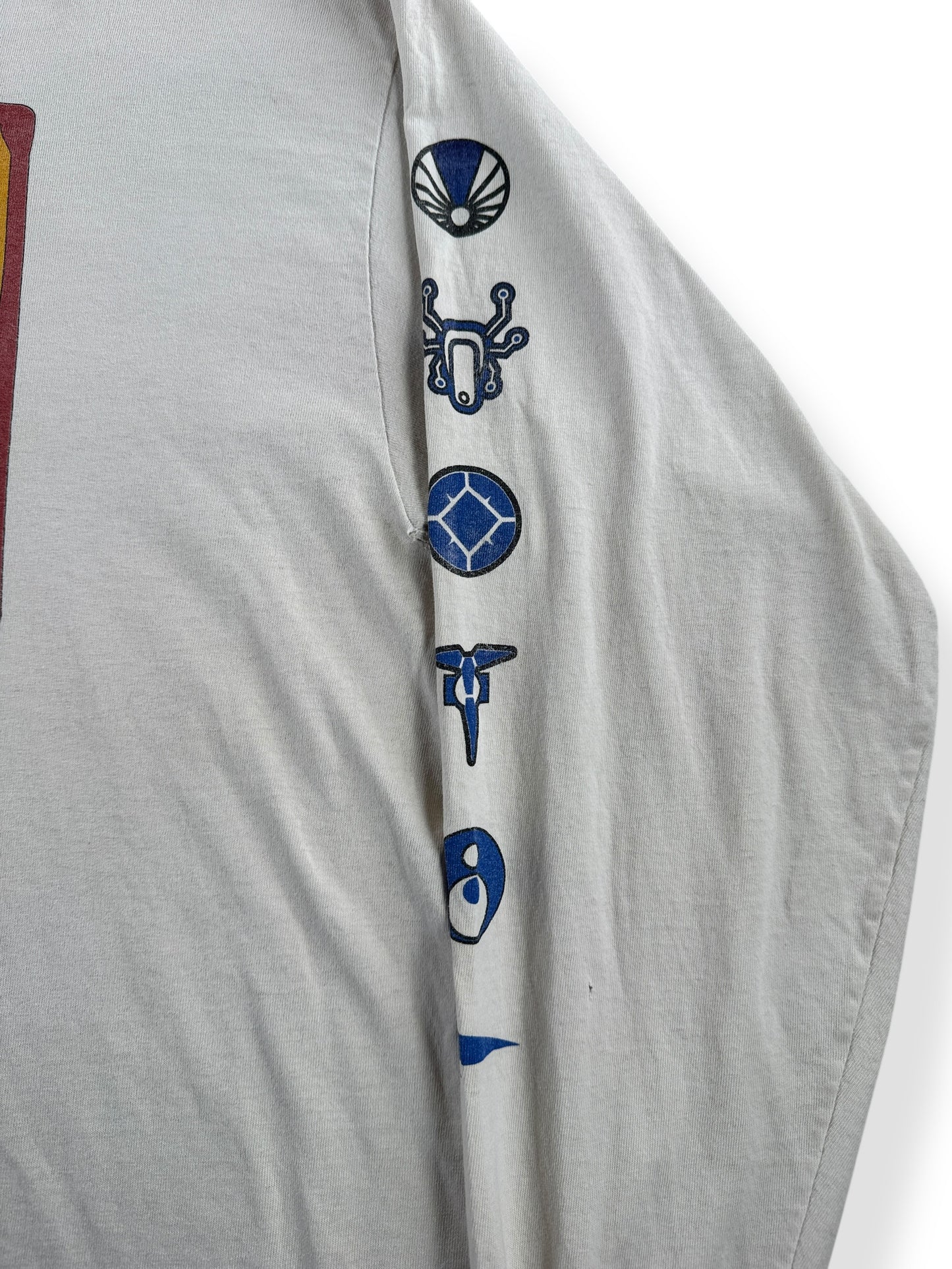 Sleeve Design on Vintage 1999 Yes The Ladder Tour Long Sleeve Tee SZ XL