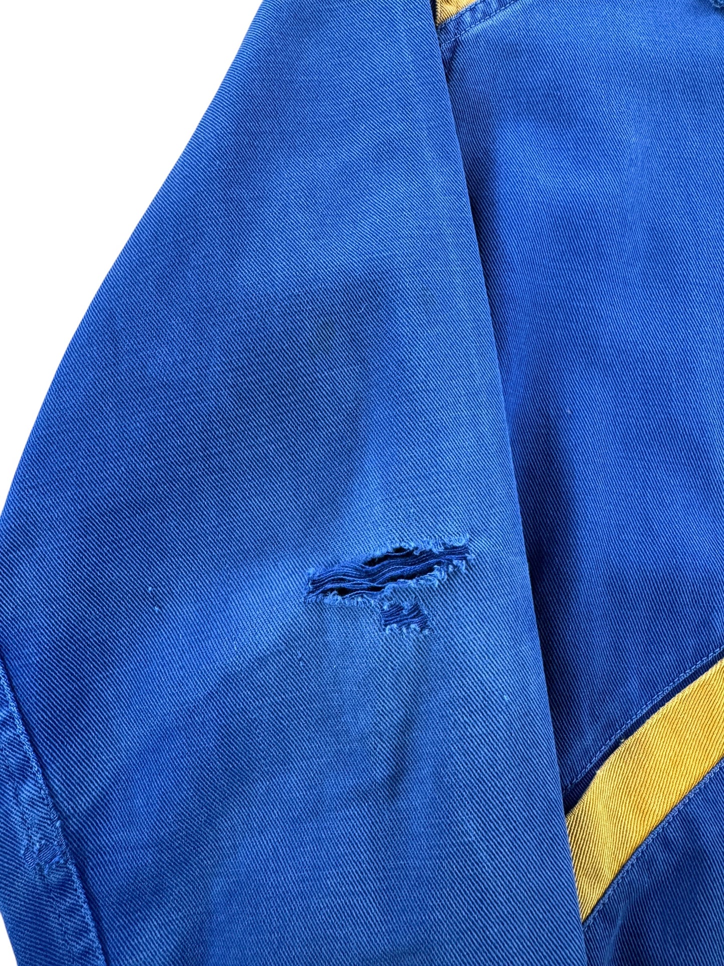 Hole on Vintage 50s Champion Battle Ground Academy Jacket SZ M