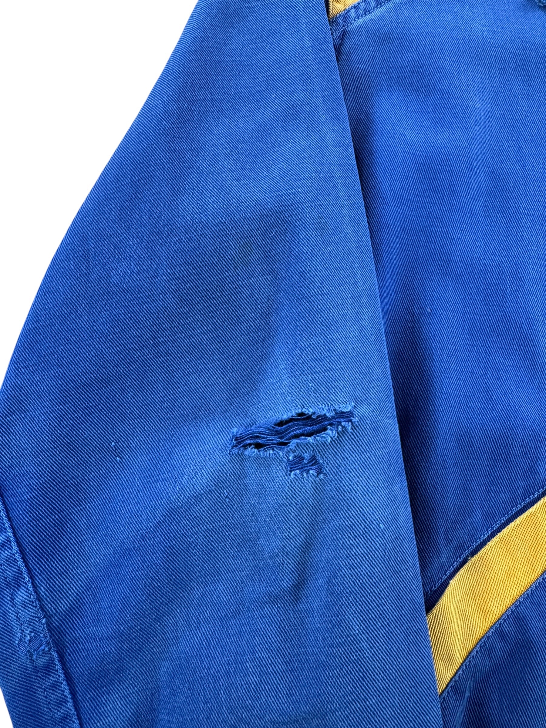 Hole on Vintage 50s Champion Battle Ground Academy Jacket SZ M