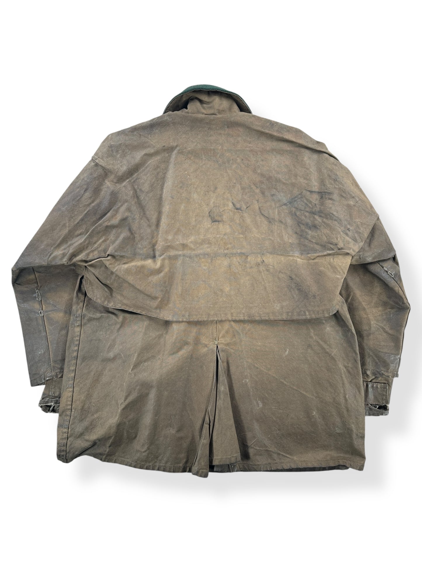 Back of Vintage Filson Tin Cloth Packer Coat SZ 40