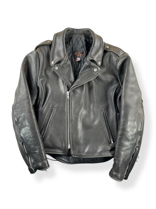 Front of Vintage Natal Leather Jacket SZ 50