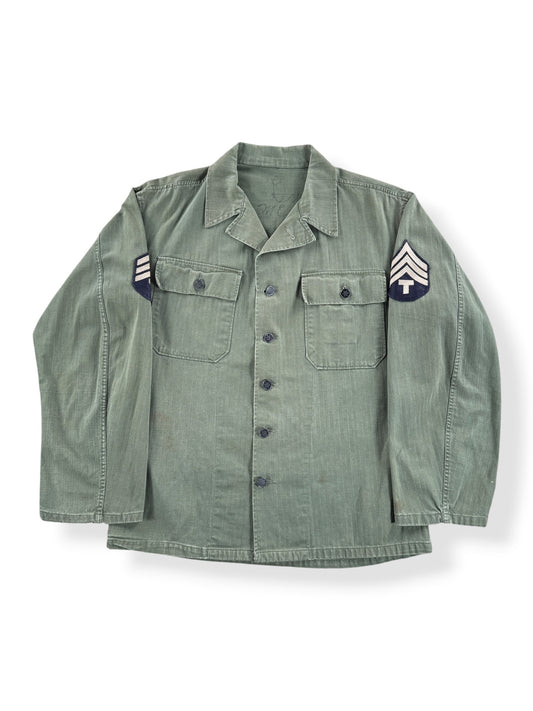 Front of Vintage 13 Star HBT Jacket SZ M