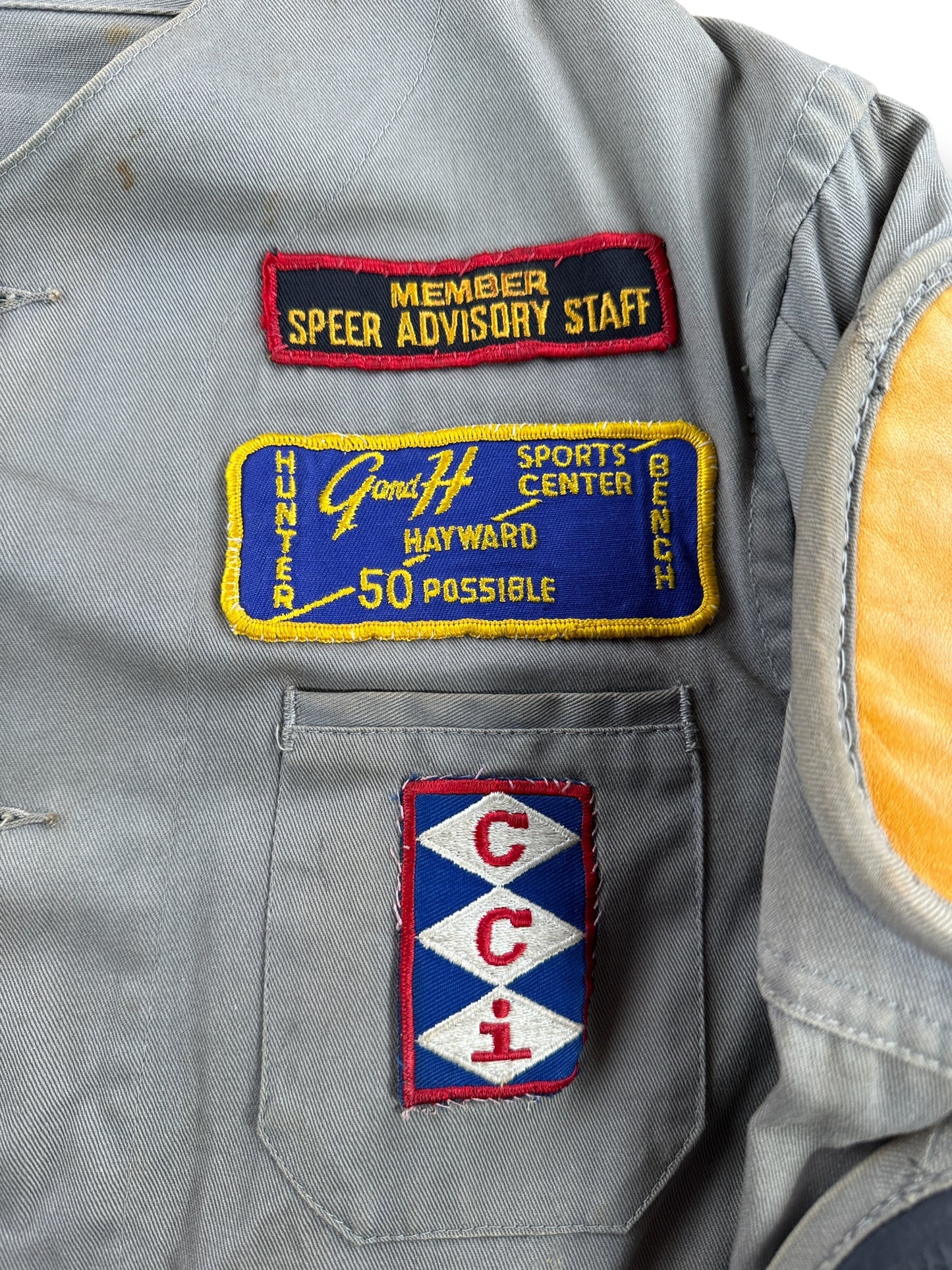 Patches on Vintage 10-X Shooting Jacket w/ Patches SZ L (Fits S)