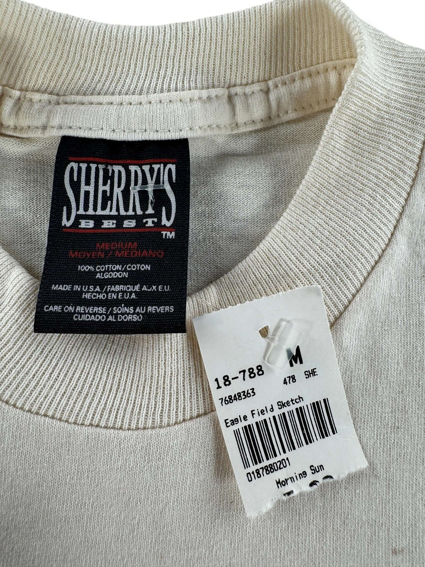 Tag on Vintage Untamed Wilderness Eagle Tee SZ M