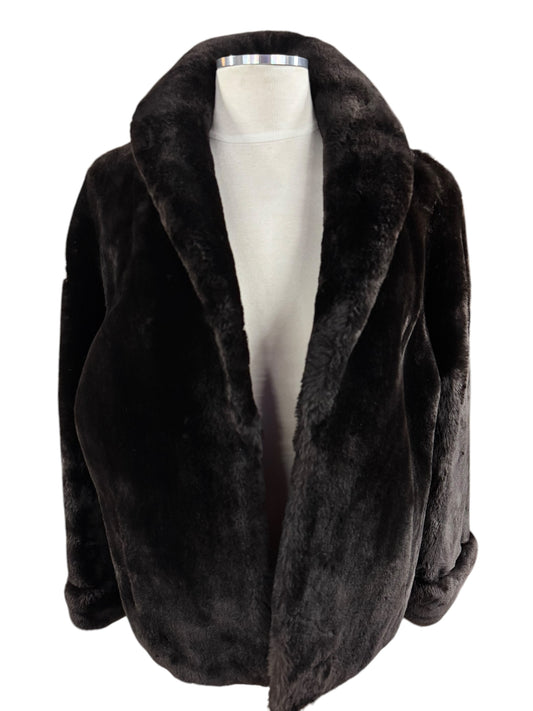 1930s Mouten Fur Coat L