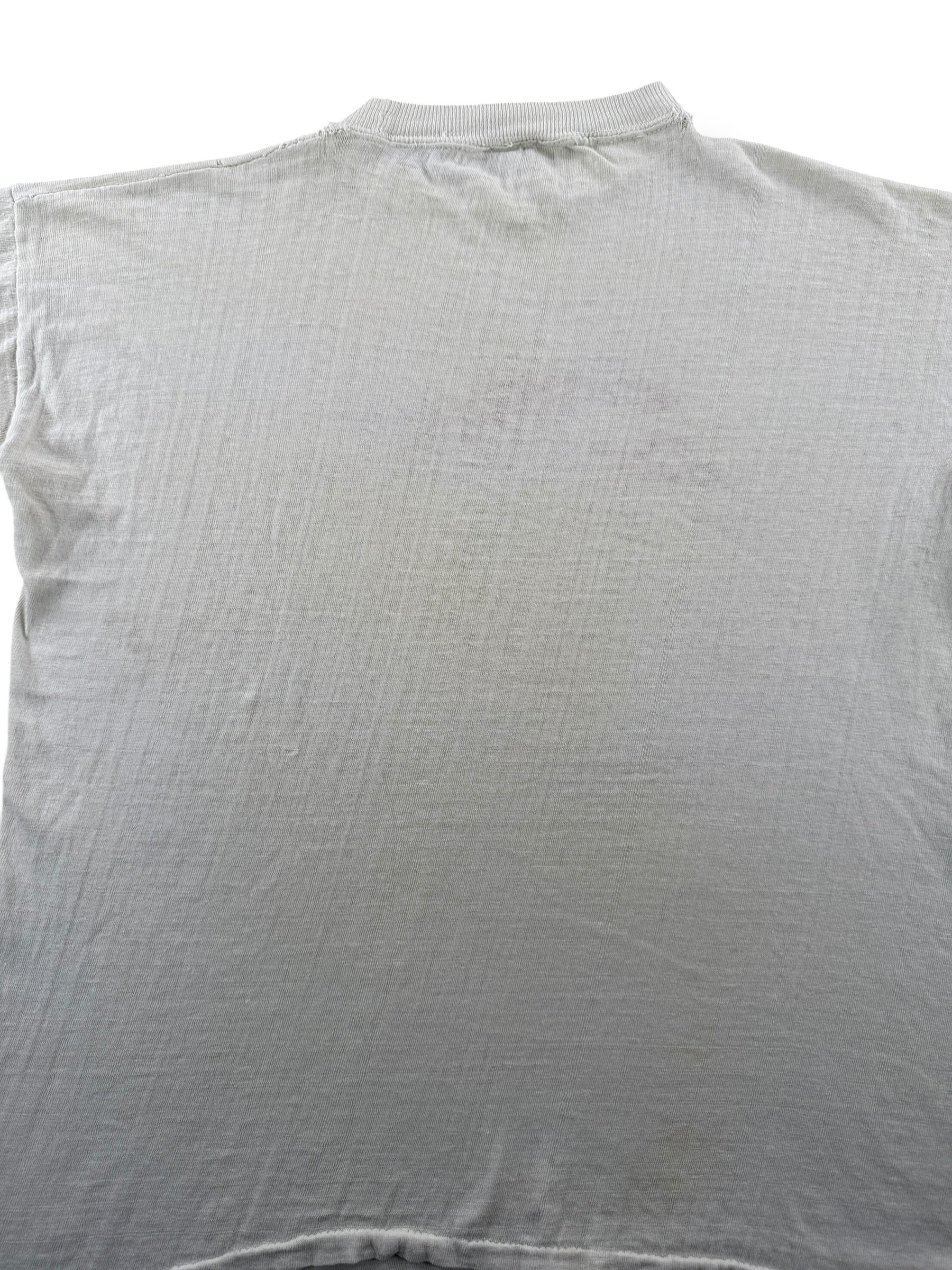 Back Close Up of Vintage 70s Era Flying Burrito Brothers Gram Parsons Tee SZ M