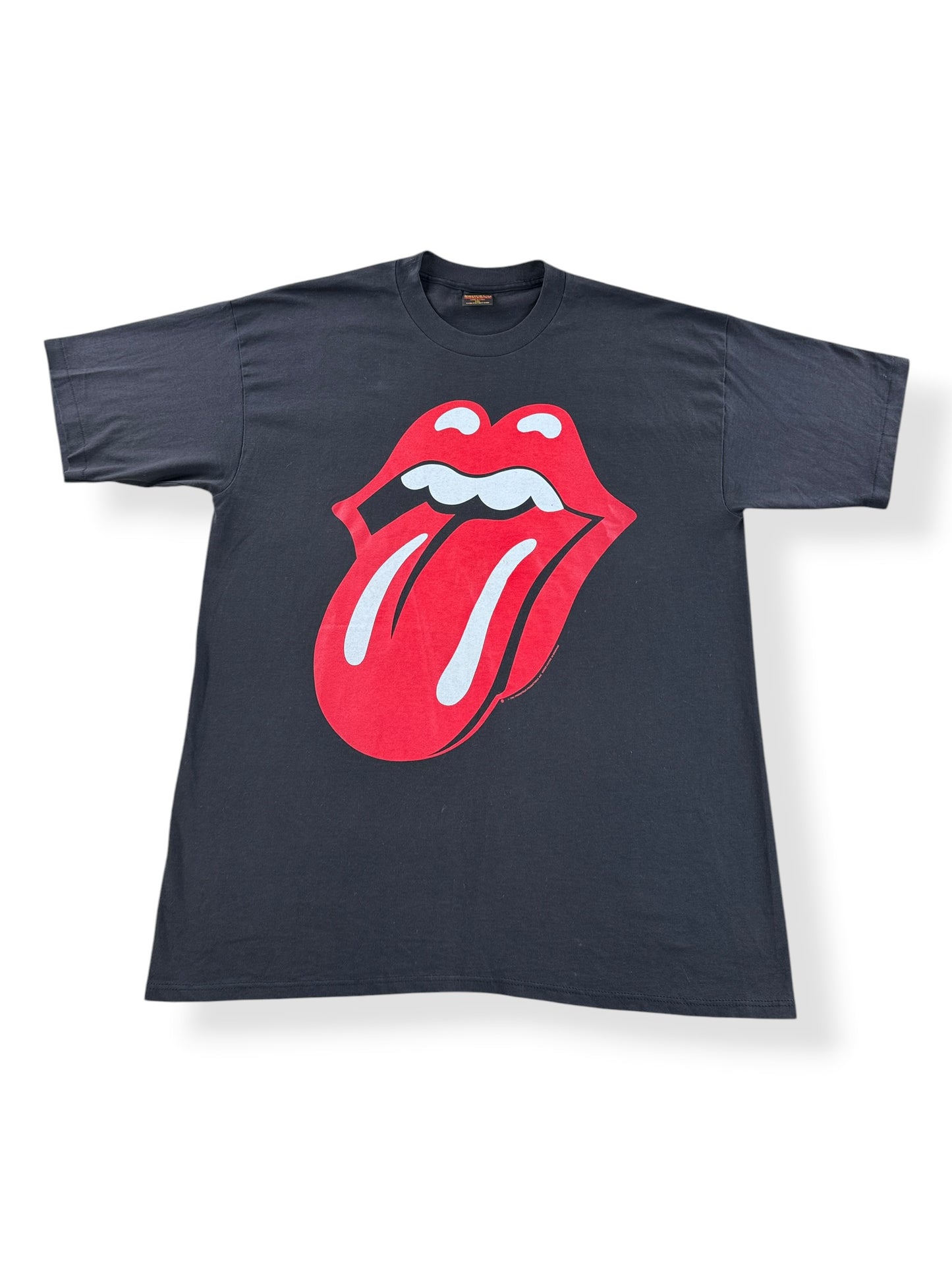 Front of Vintage Rolling Stones Voodoo Lounge Tongue & Lips Tee SZ XXL