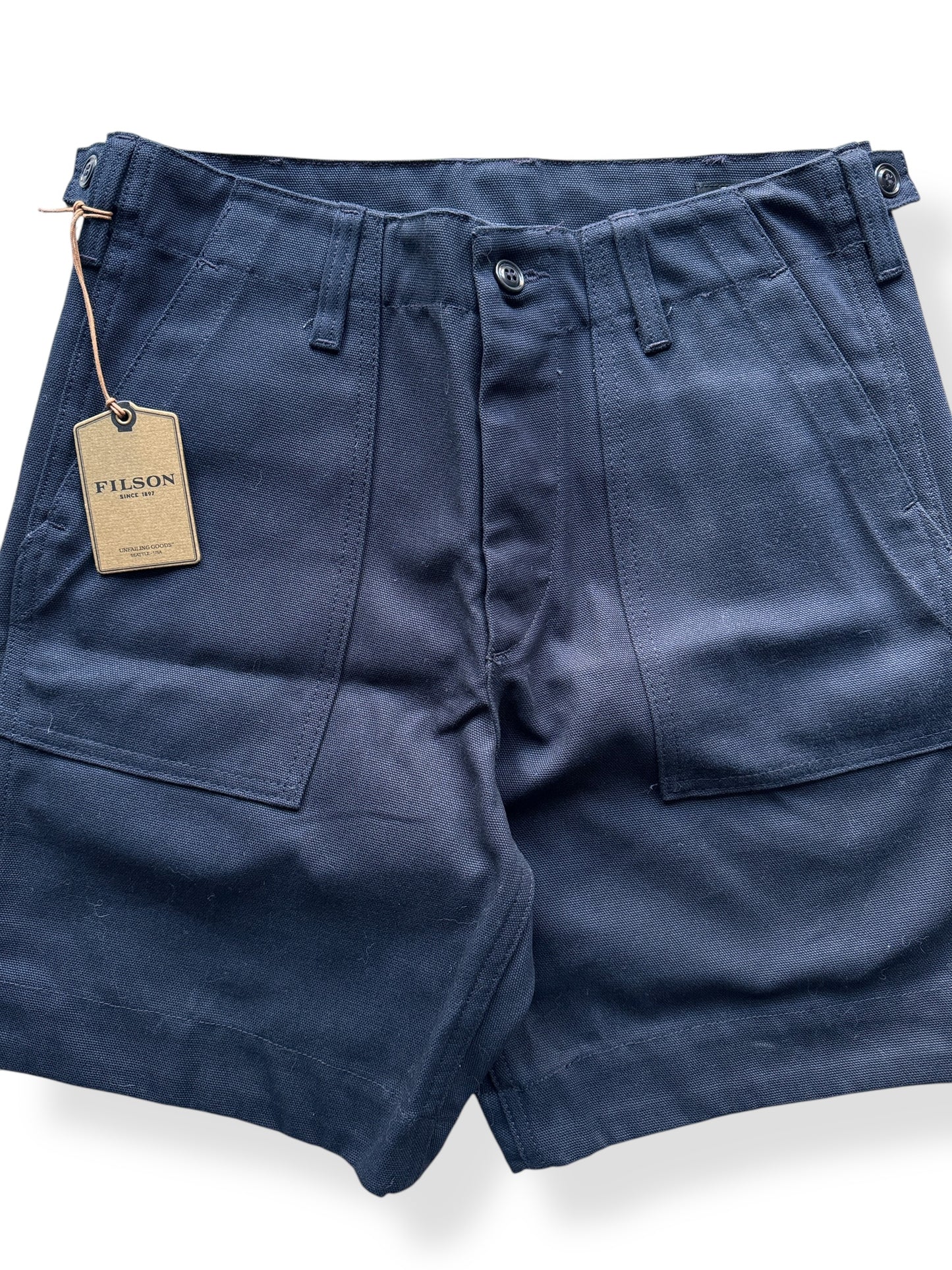 NOS Midnight Blue Filson Military Shorts W30