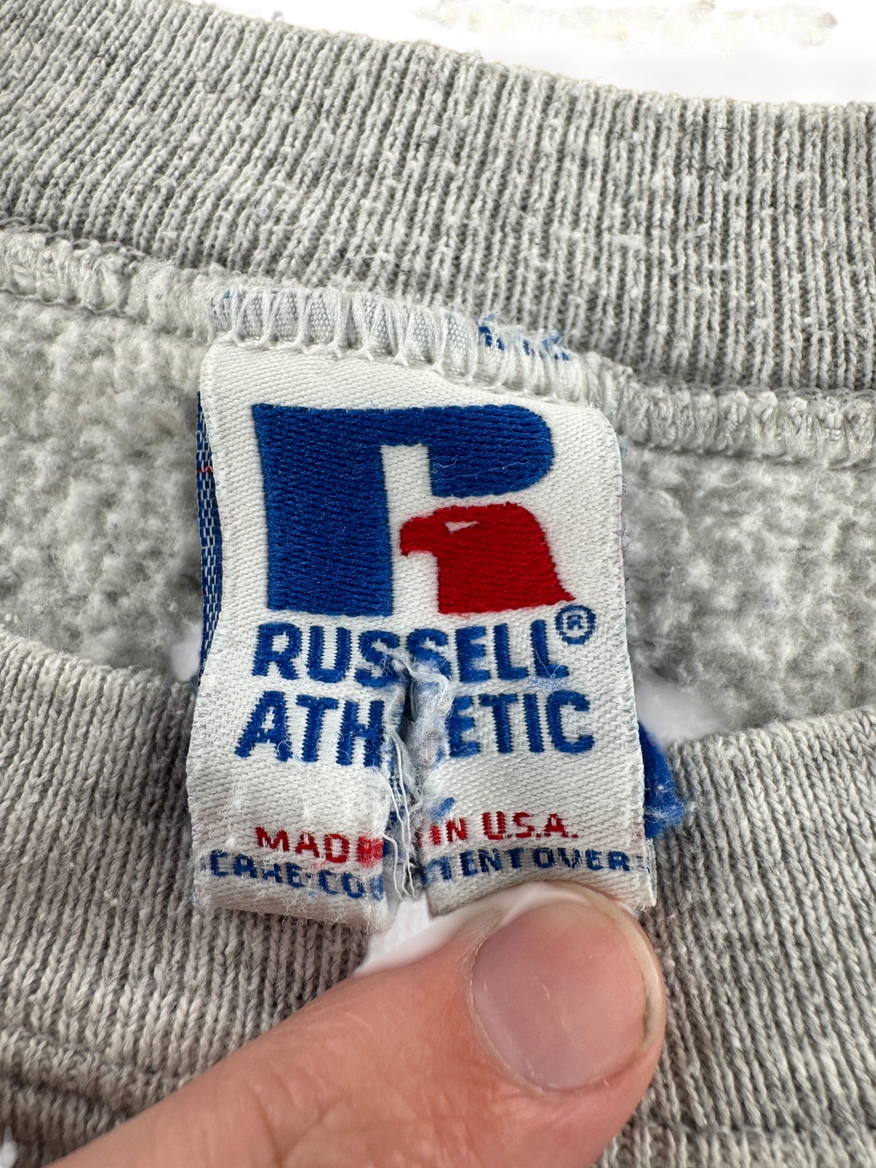 Tag on Vintage Blaine Borderites Tacoma Dome Crewneck Sweatshirt SZ L