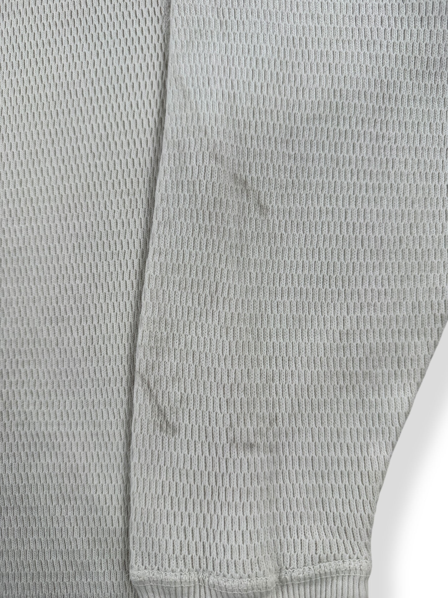 Stains on Vintage Penney's Towncraft 100% Cotton Waffle Thermal Shirt SZ M (Fits XS)