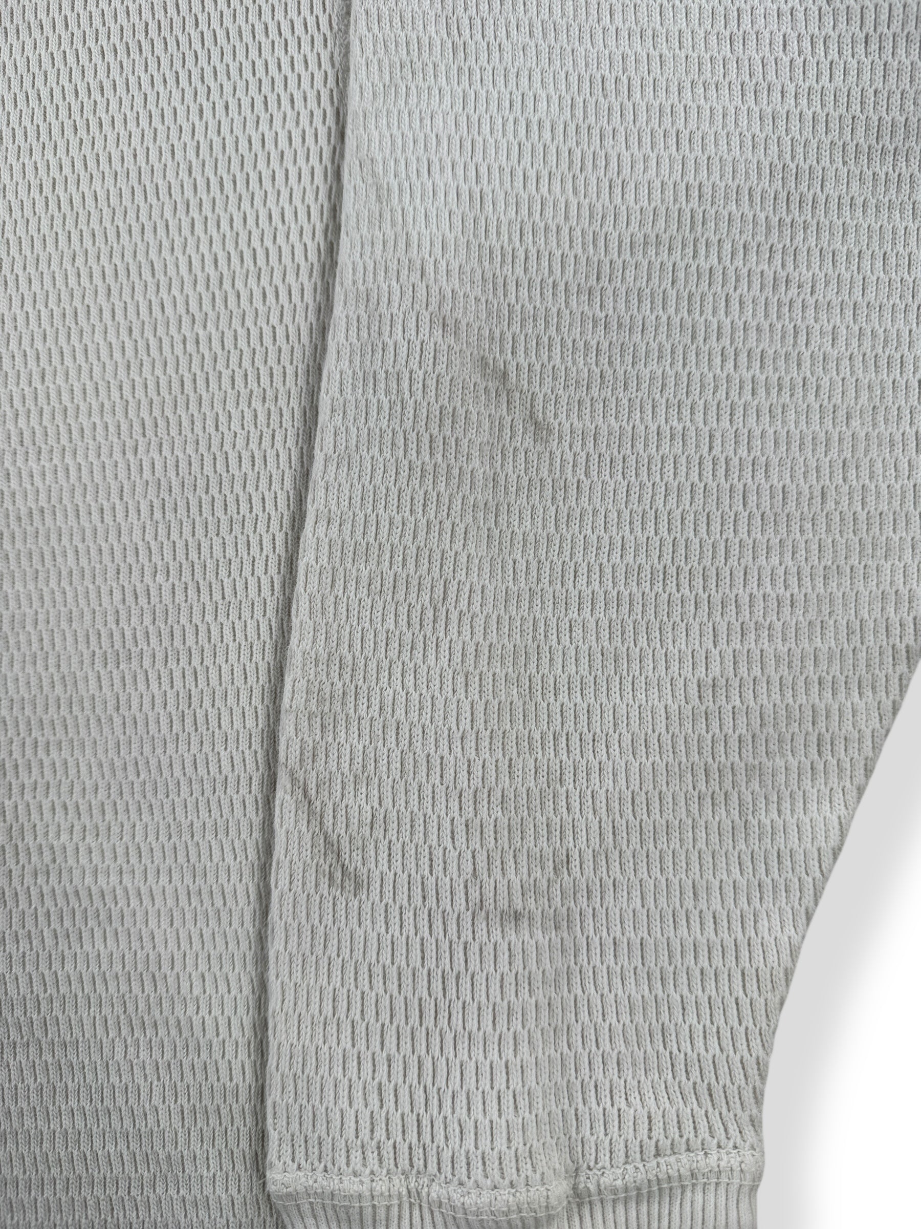 Stains on Vintage Penney's Towncraft 100% Cotton Waffle Thermal Shirt SZ M (Fits XS)