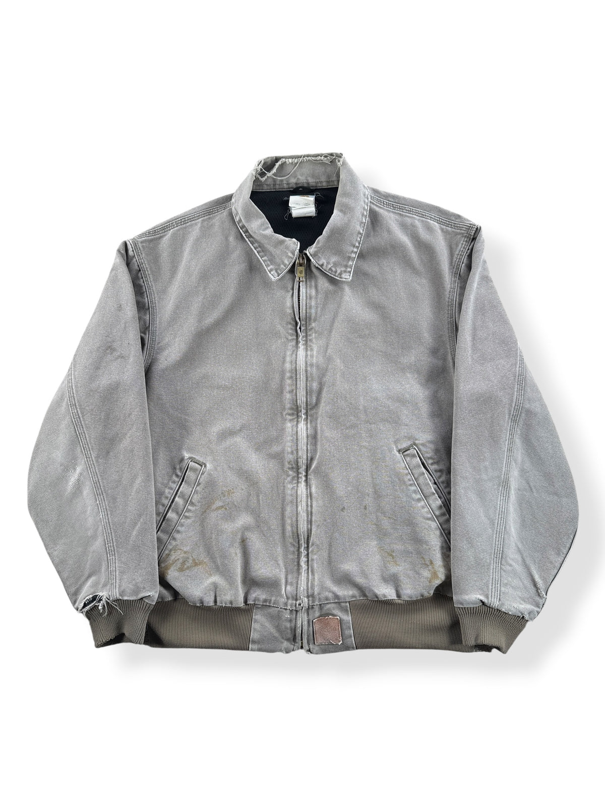 Front of Vintage Distressed Carhartt Work Jacket SZ XL