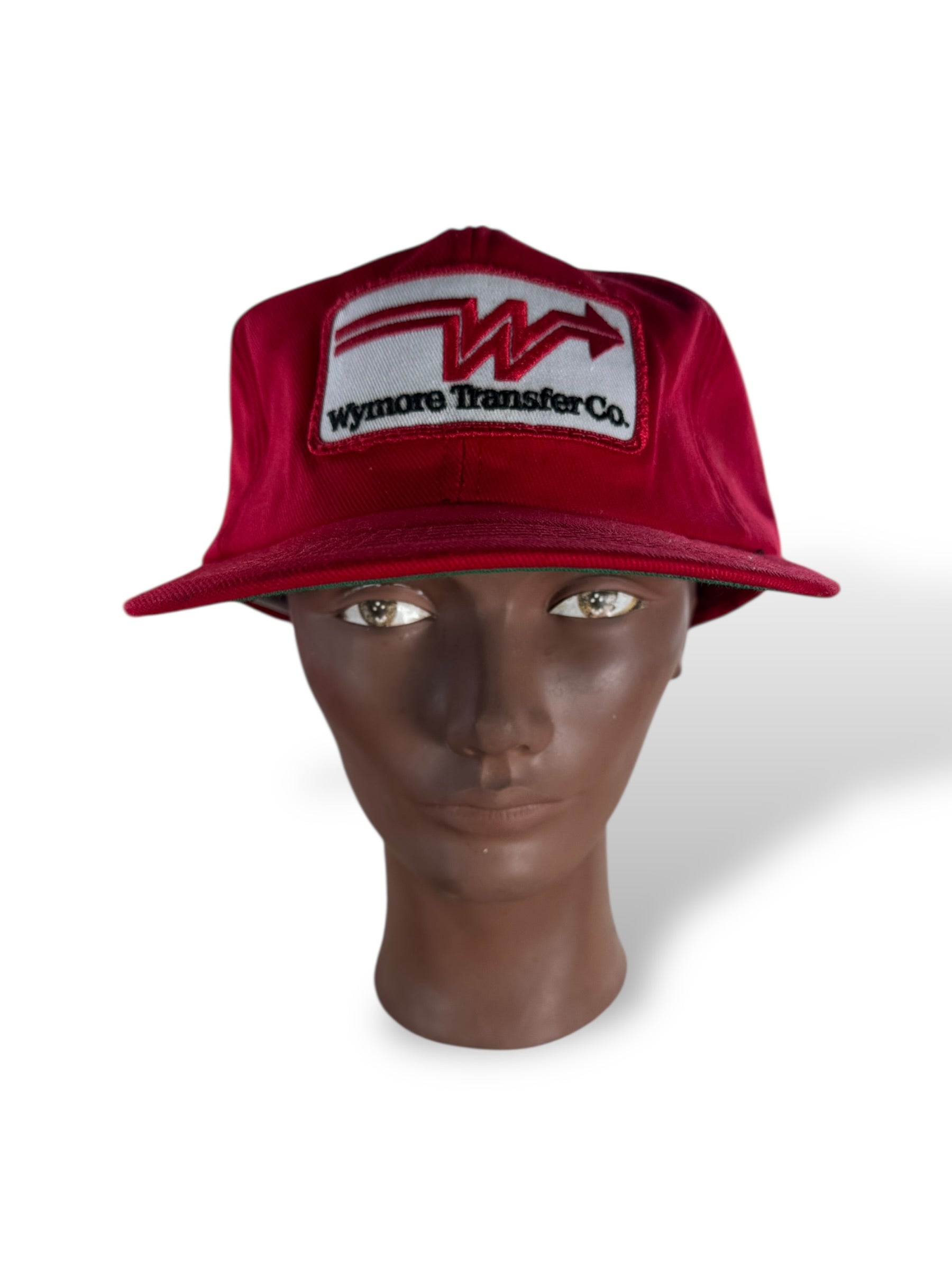 Front of Vintage Wymore Transfer Co. Hat SZ OSFA