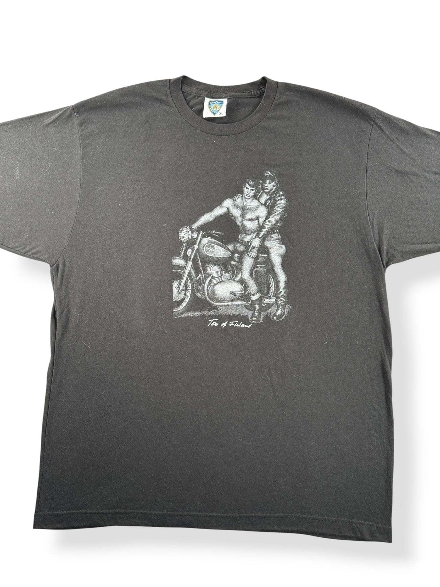 Front Close Up of Modern Tom of Finland Tee SZ XL