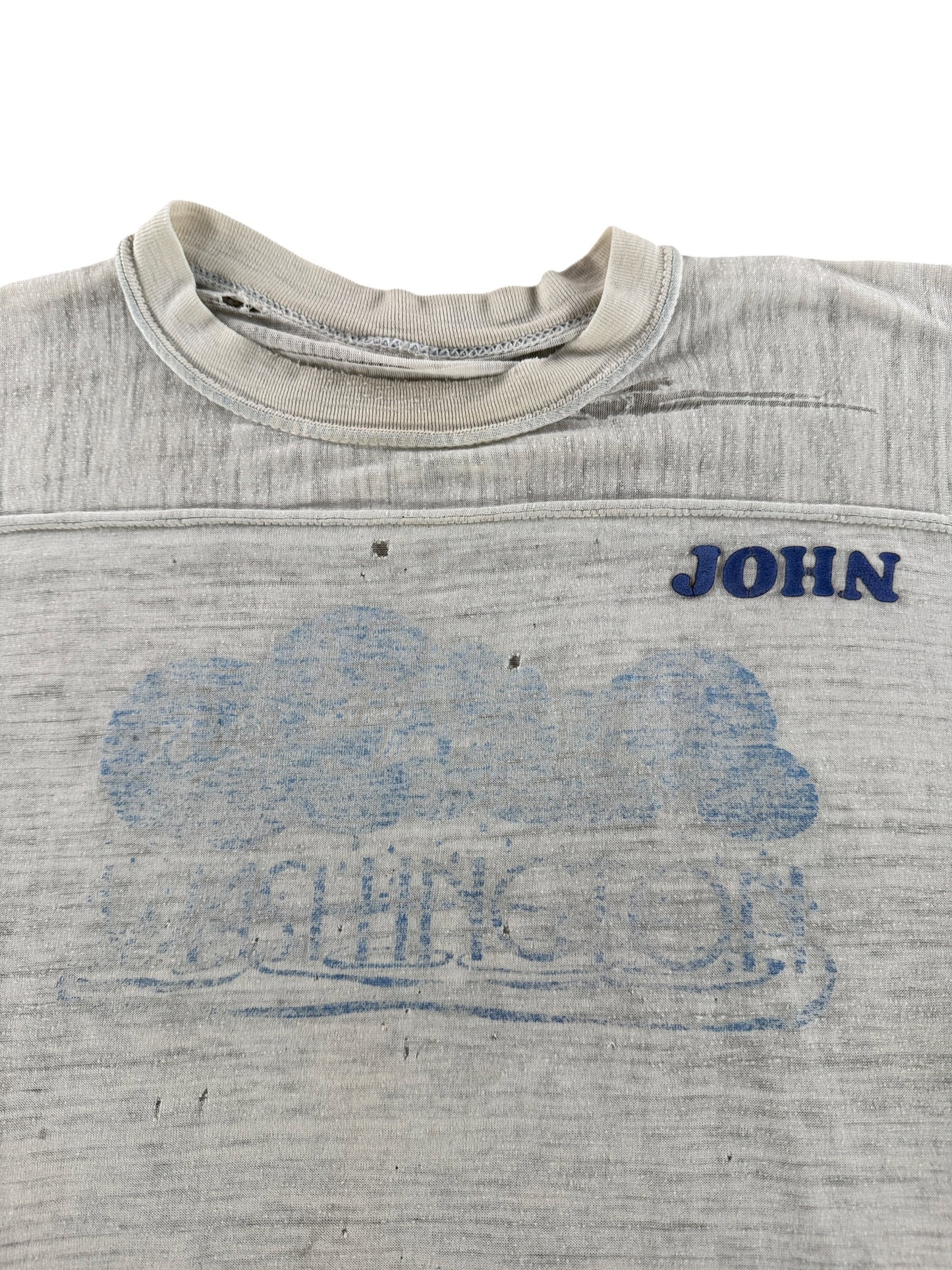 Graphic of Vintage Thrashed Washington Jersey Tee SZ L