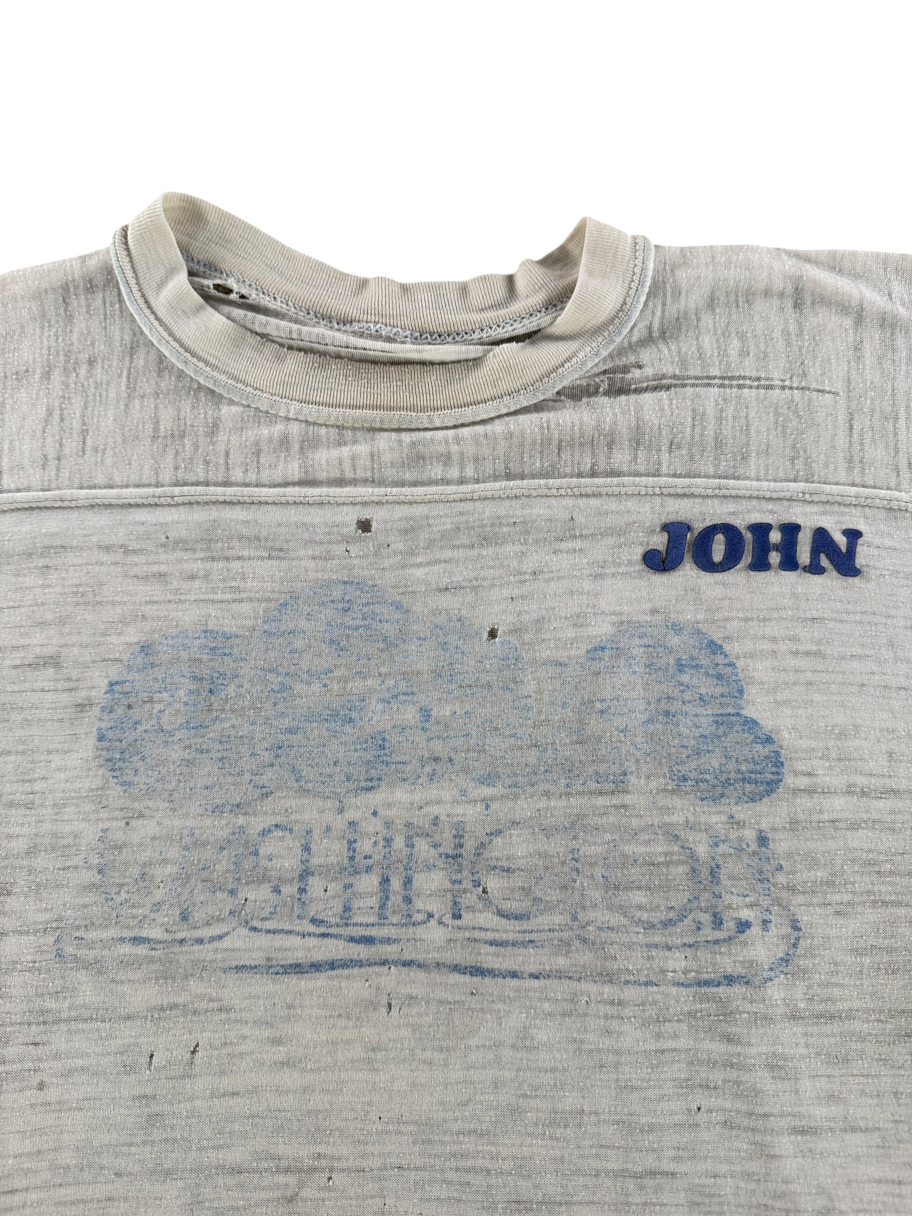 Graphic of Vintage Thrashed Washington Jersey Tee SZ L