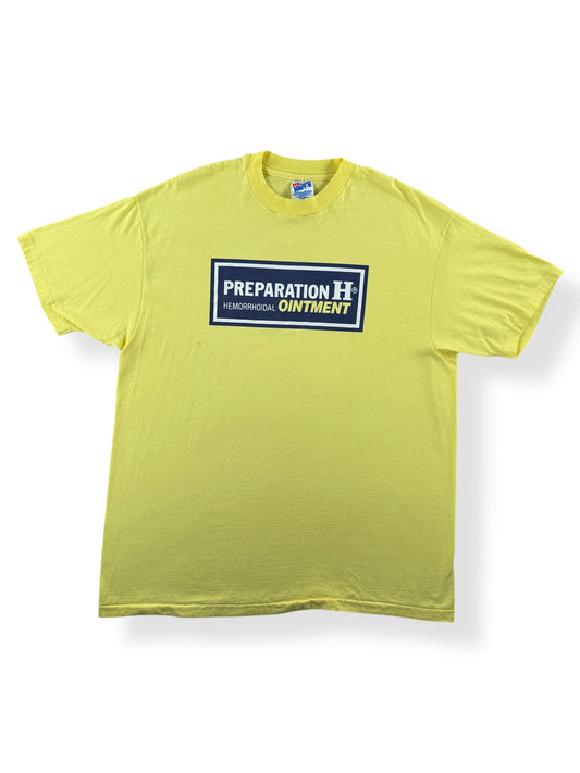 Front of Vintage Preparation H Hemorrhoid Tee SZ XL
