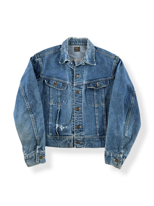 Front of Vintage 60s Lee 101-J Trucker Jacket SZ 44