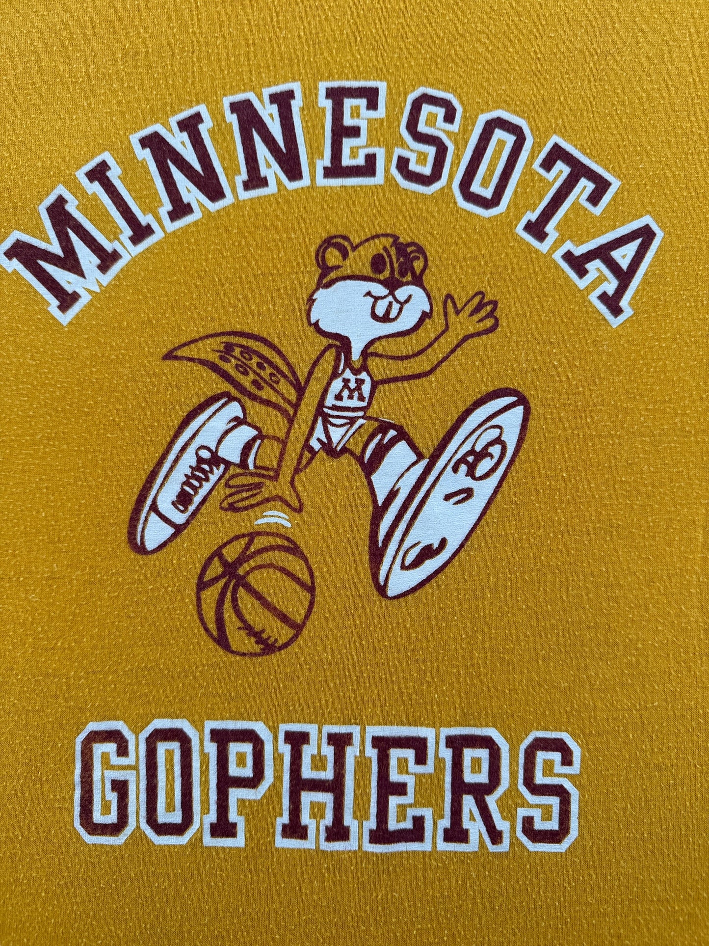 Graphic of Vintage Minnesota Gophers Tee SZ XS