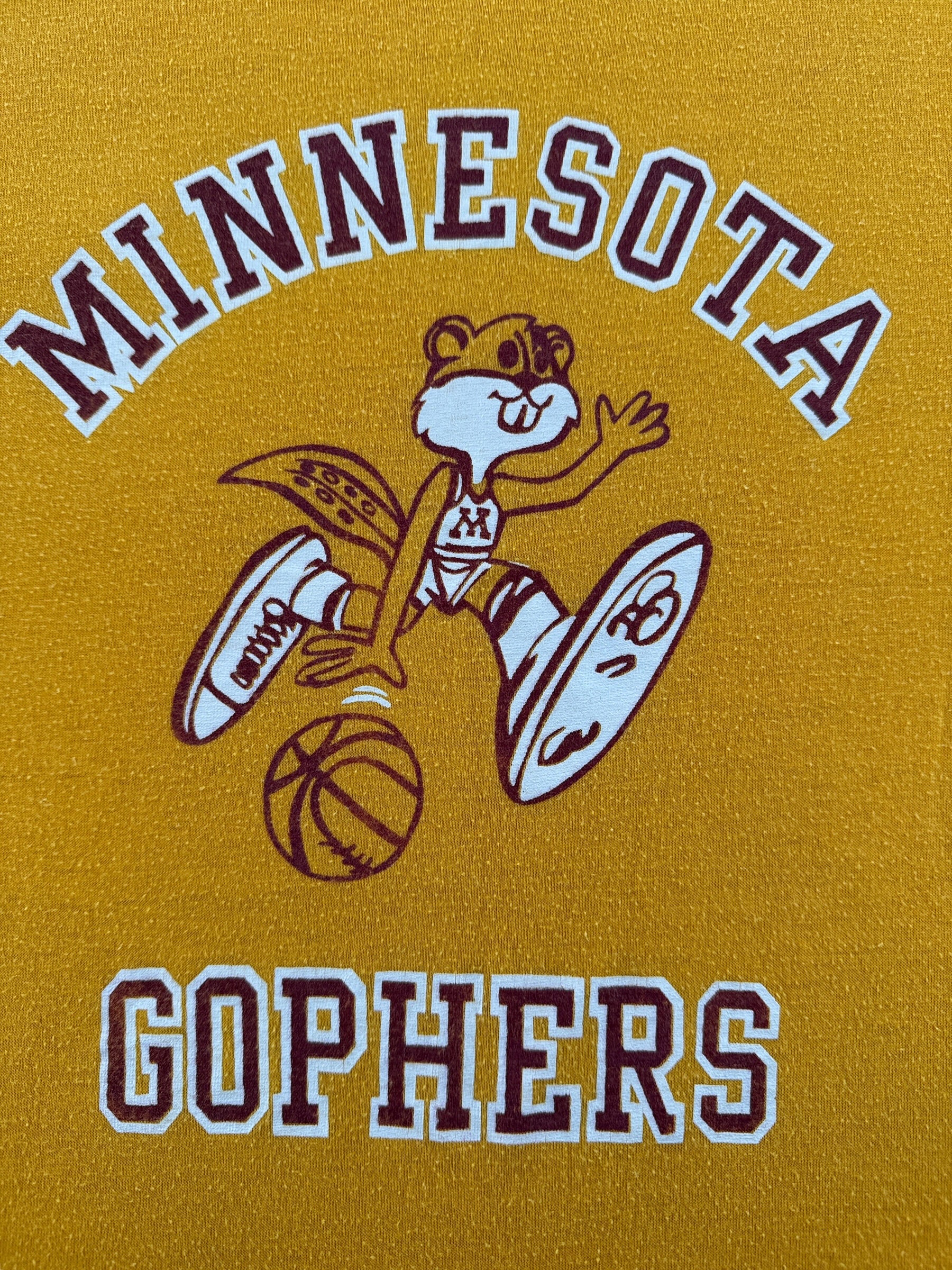 Graphic of Vintage Minnesota Gophers Tee SZ XS