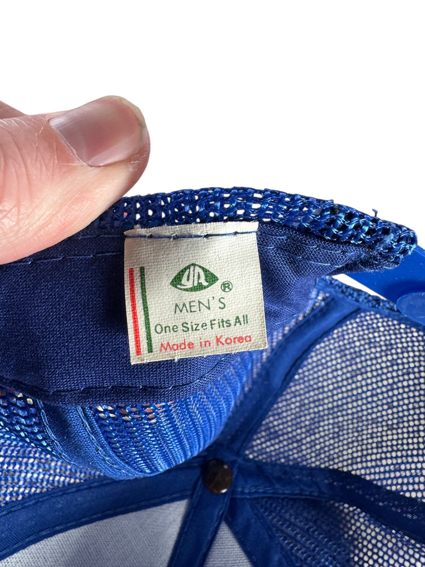 Tag on Vintage Montana Tale Company Trucker Hat SZ OSFA
