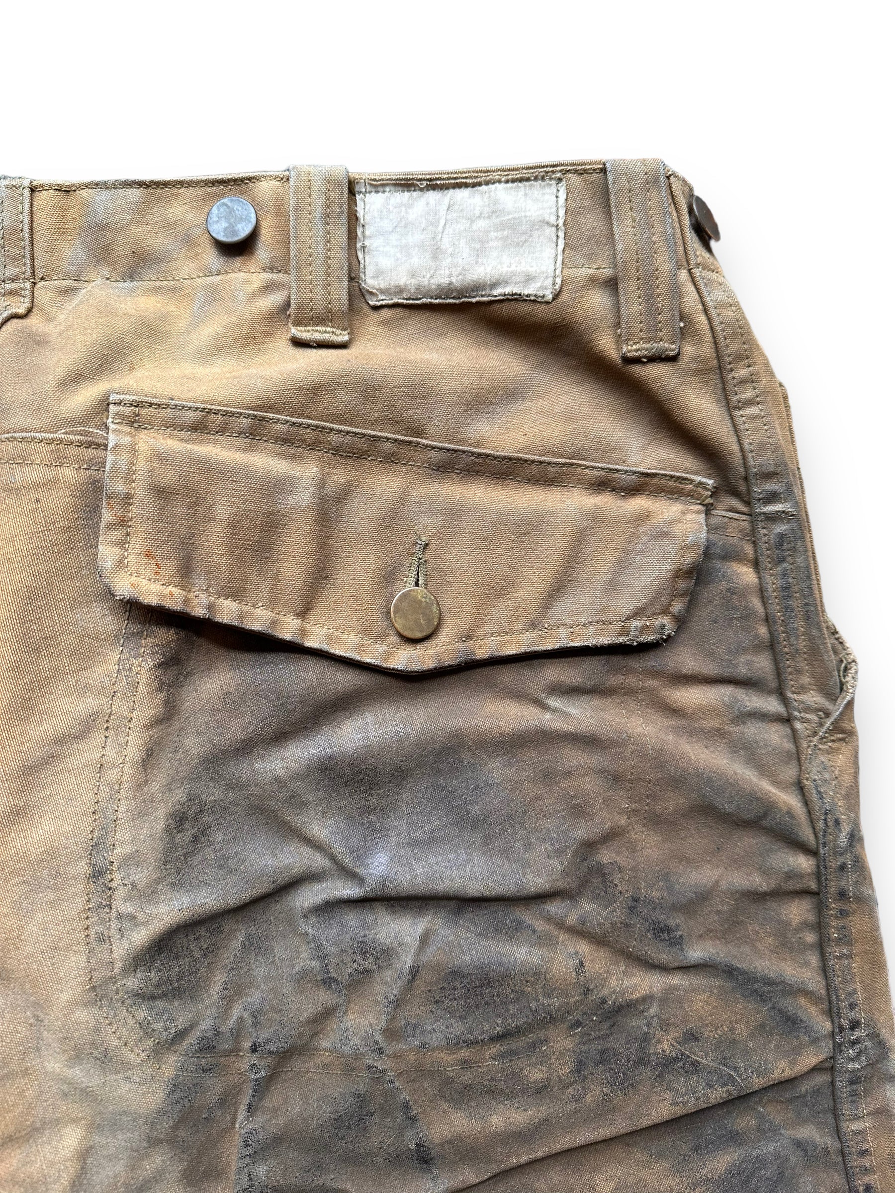 Vintage 1930's Civilian Conservation Corps Tin Cloth Trousers W34 | Barn  Owl Vintage Goods | Vintage CCC Pants Seattle