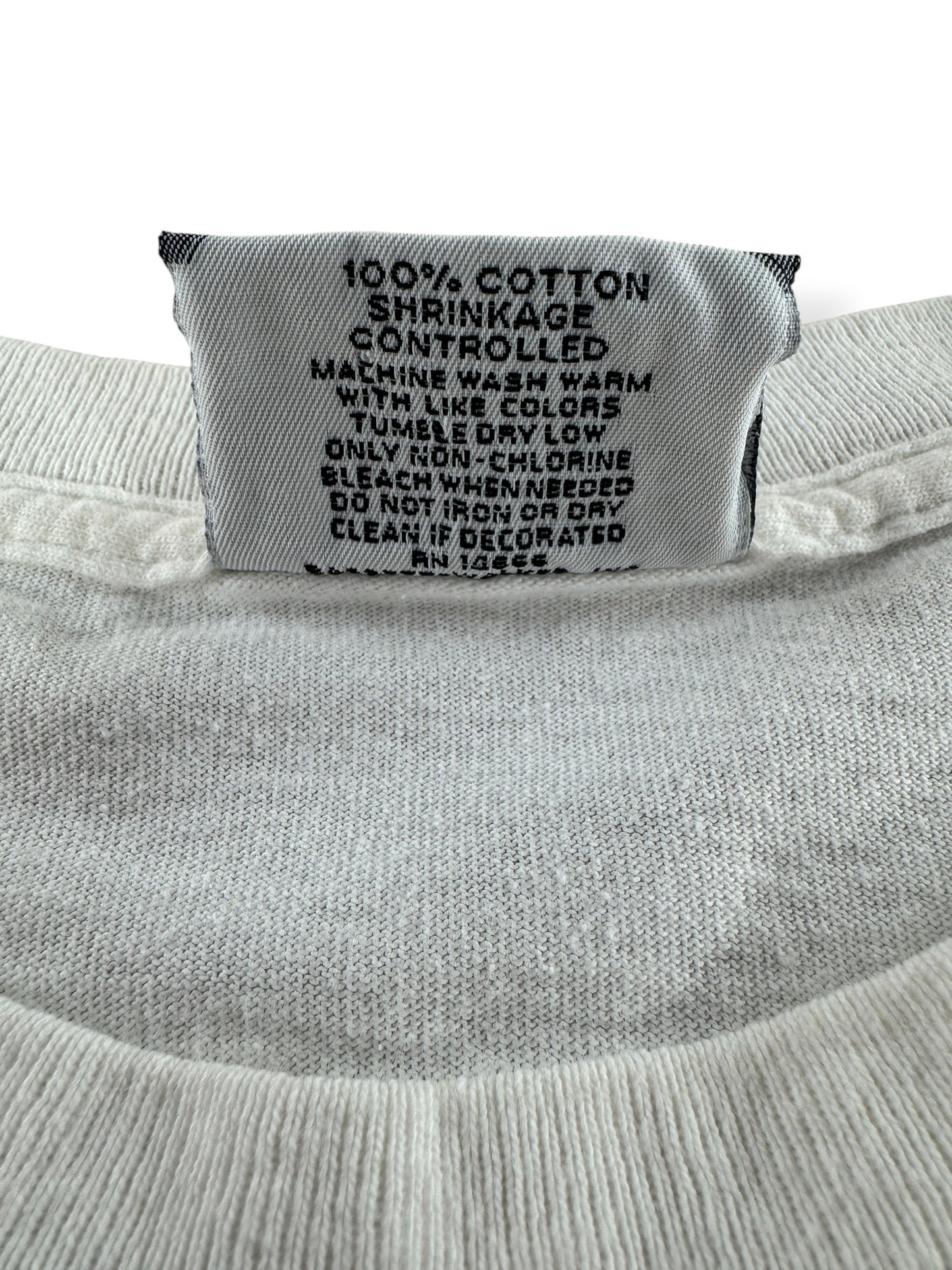 Tag on Vintage Bumbershoot Volunteer Tee SZ L