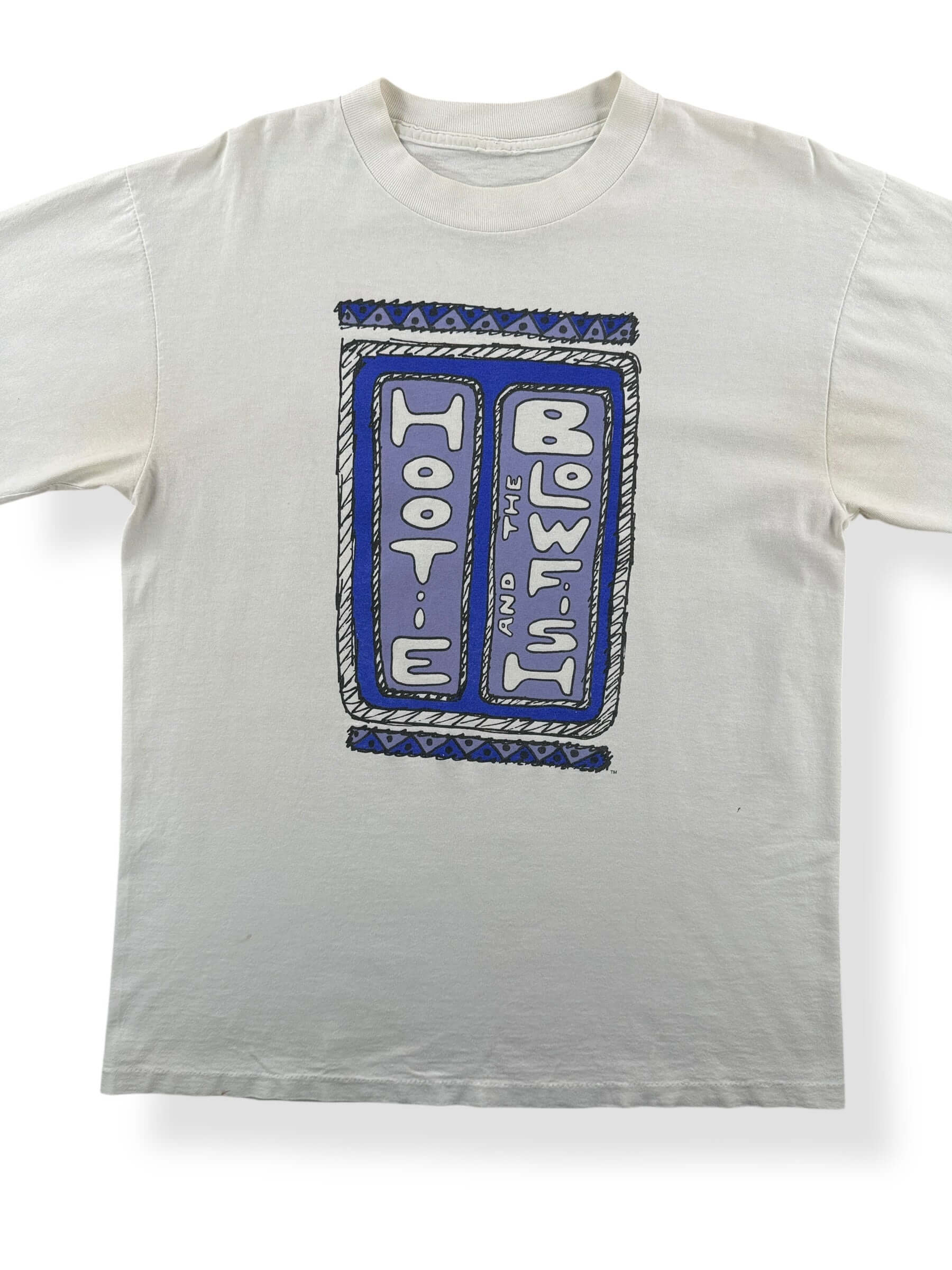 Front Close Up of Vintage Hootie and The Blowfish Tee SZ M