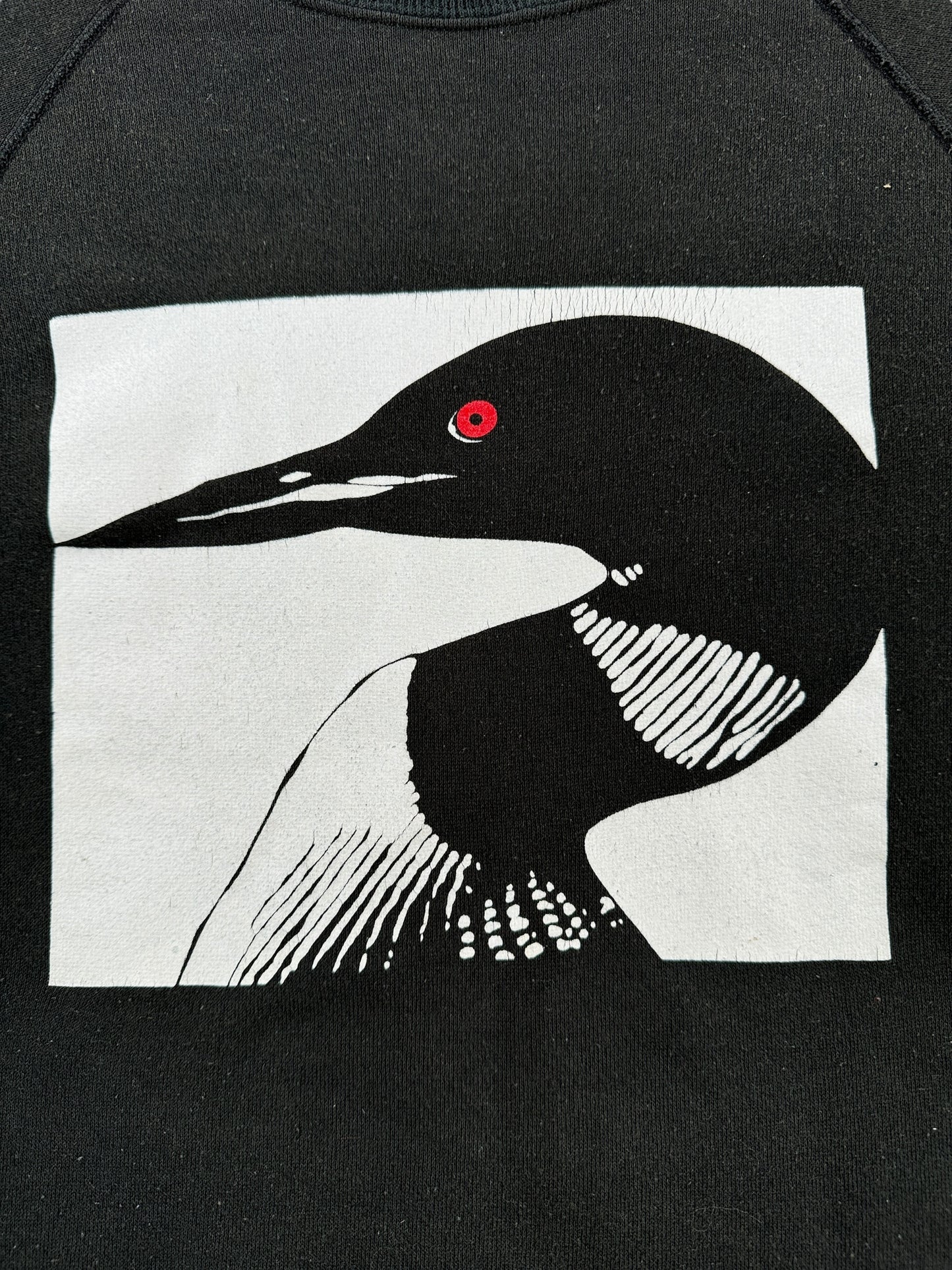 Front Graphic of Vintage Loon Crewneck SZ XL