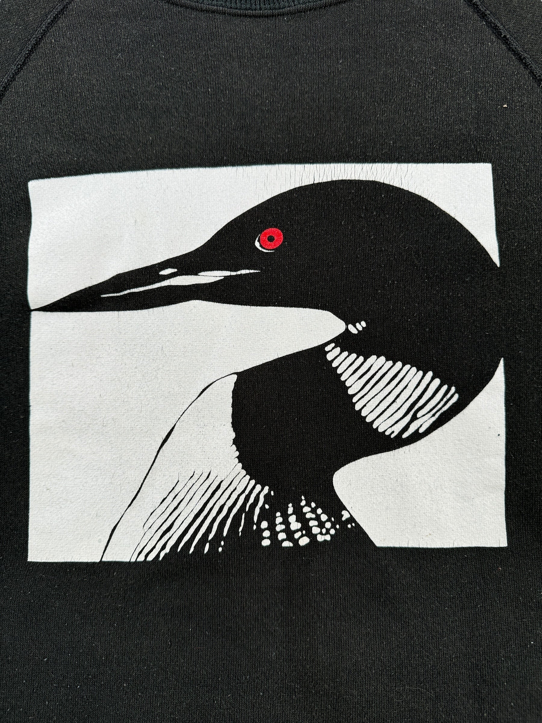 Front Graphic of Vintage Loon Crewneck SZ XL