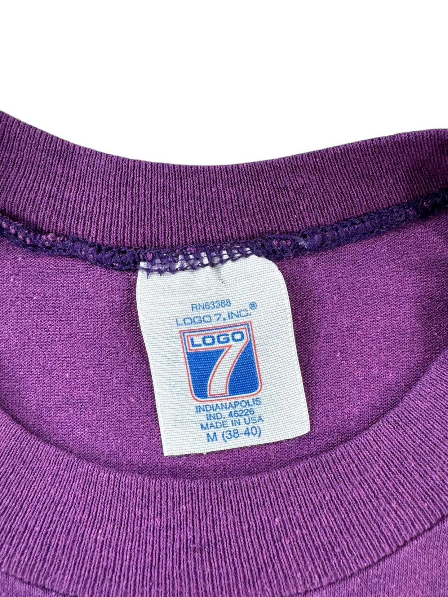 Tag on Vintage MN Vikings Tee SZ M